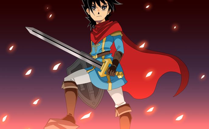 勇者魔王城見つめ　静止画バージョン