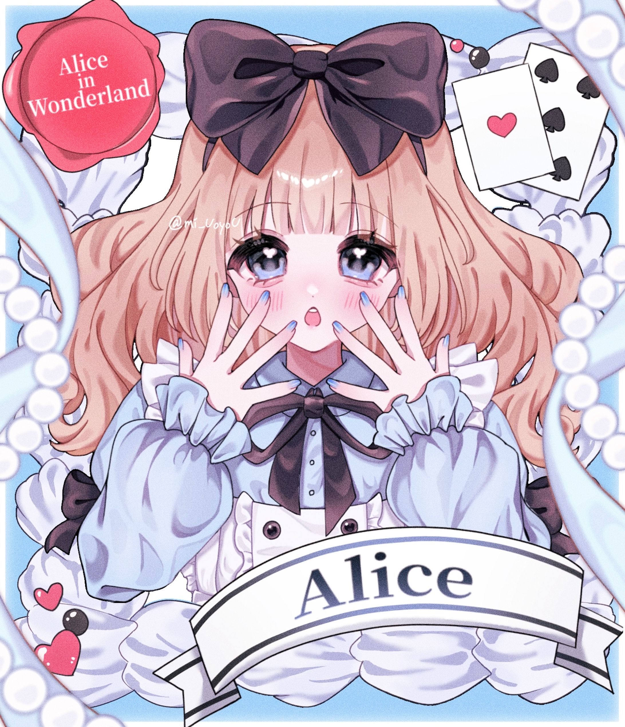 Alice in Wonderland️ 🩵-1