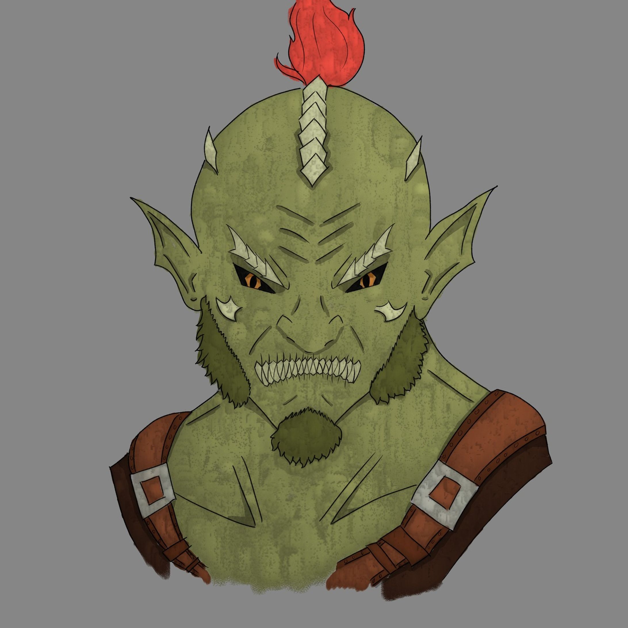 [Original] Orc portrait-1