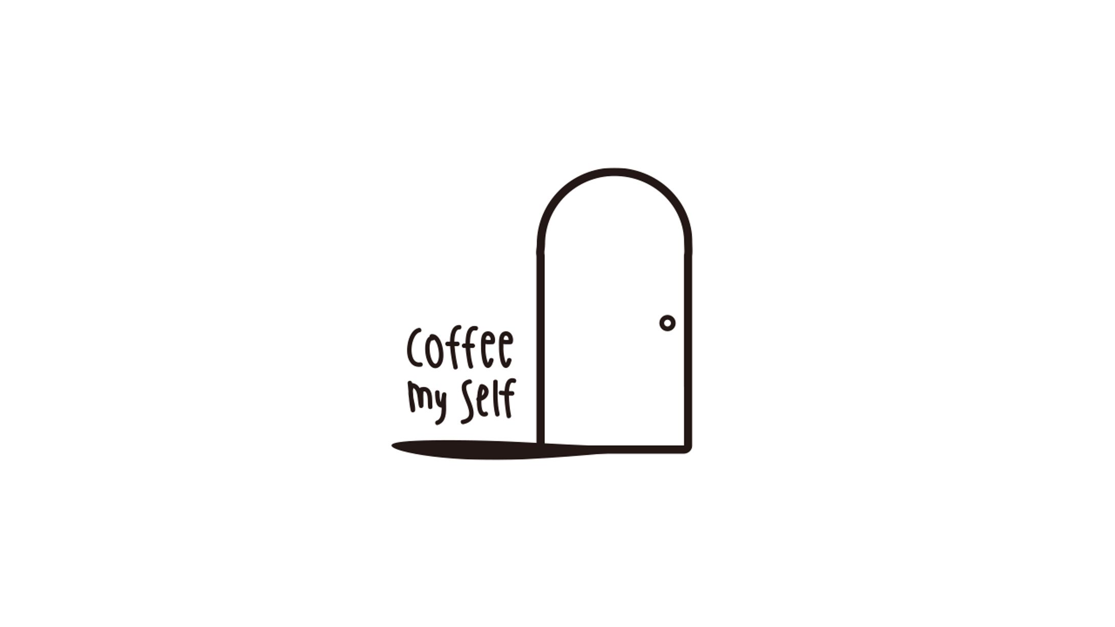 ロゴデザイン coffee myself-1
