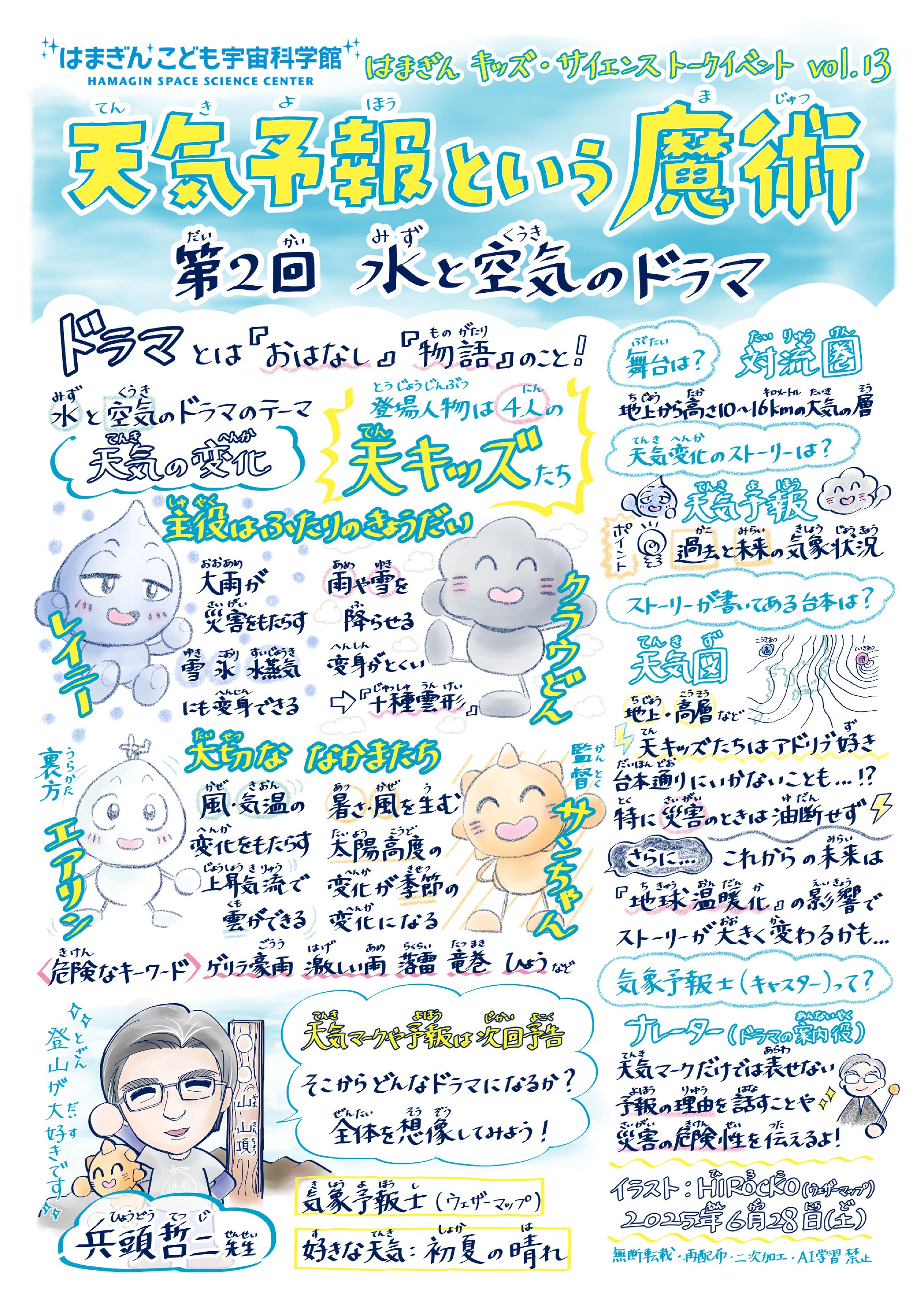 ワンページアーカイブ『天気予報という魔術（第2回）兵頭哲二先生先生』-1