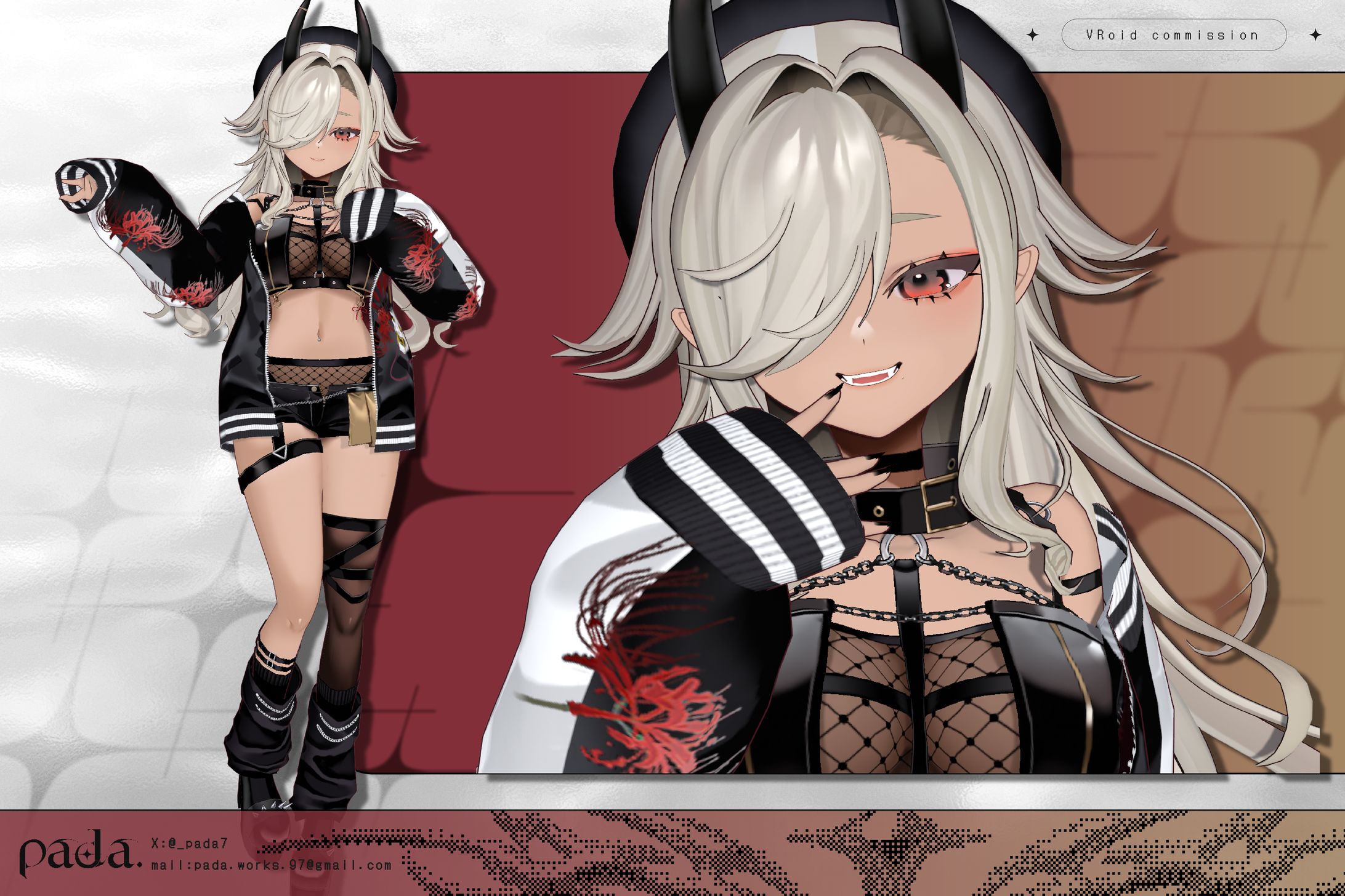 VRoid 3D model / ここいつの-1