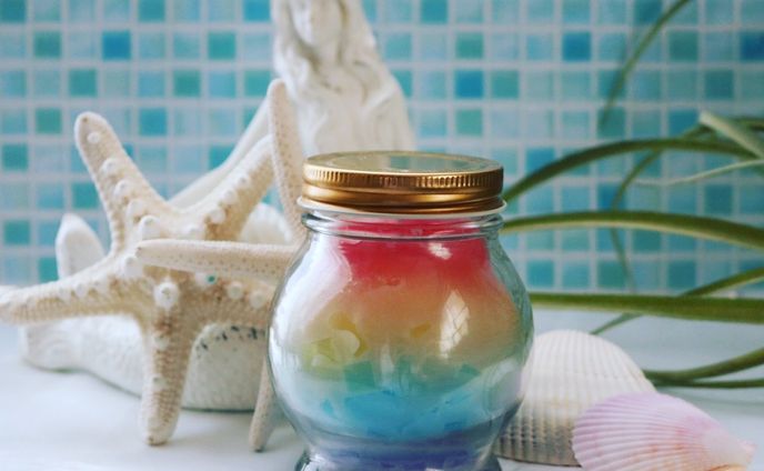 レインボーキャンドル