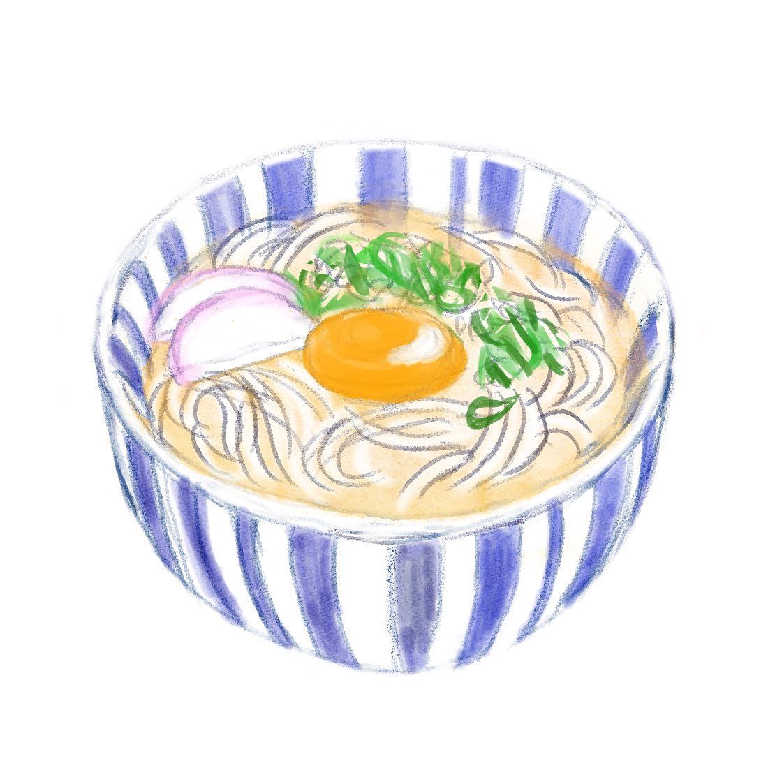 月見うどん