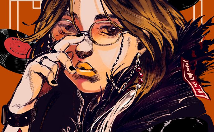 アイコン用似顔絵