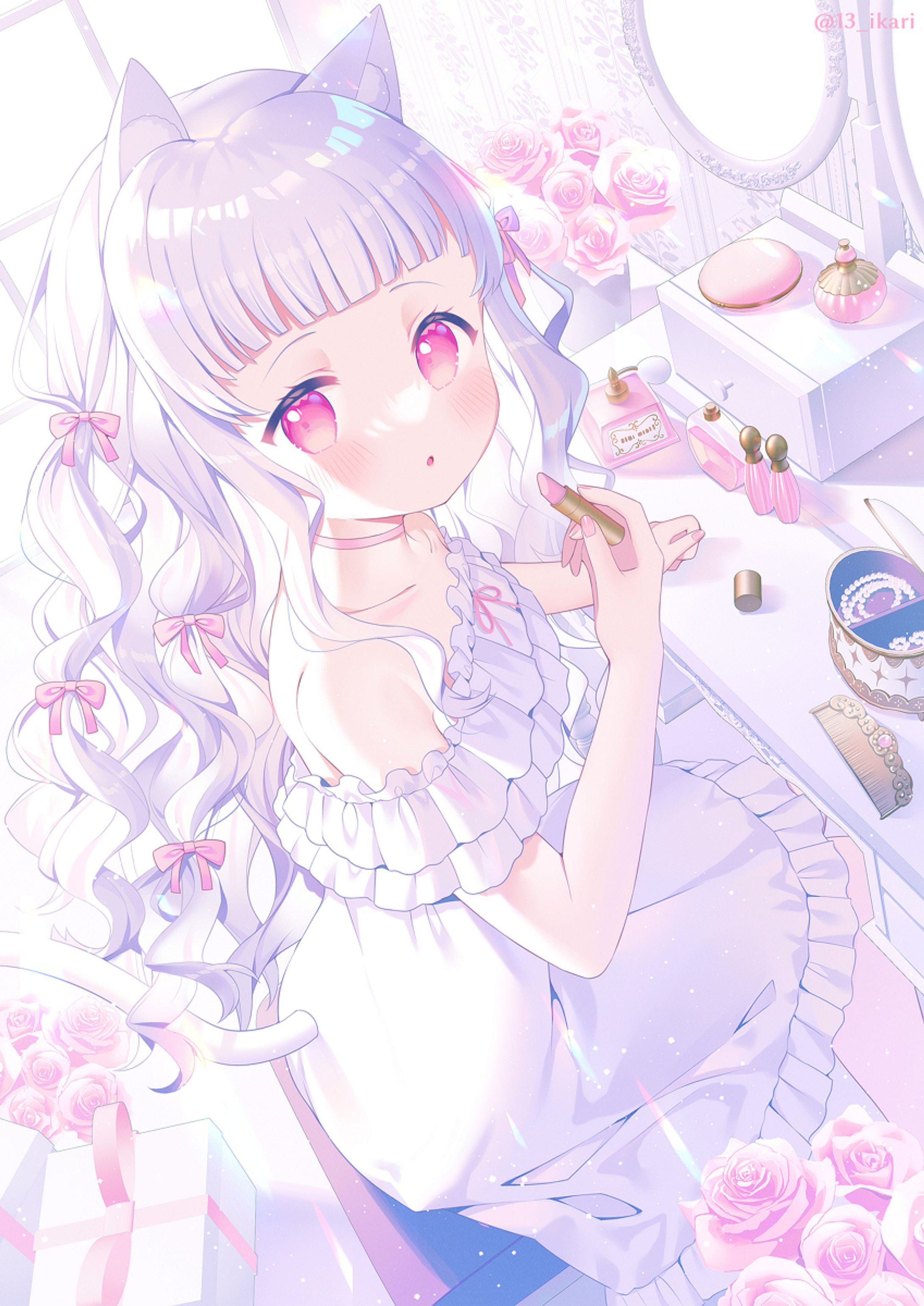ピンクのルージュ-1