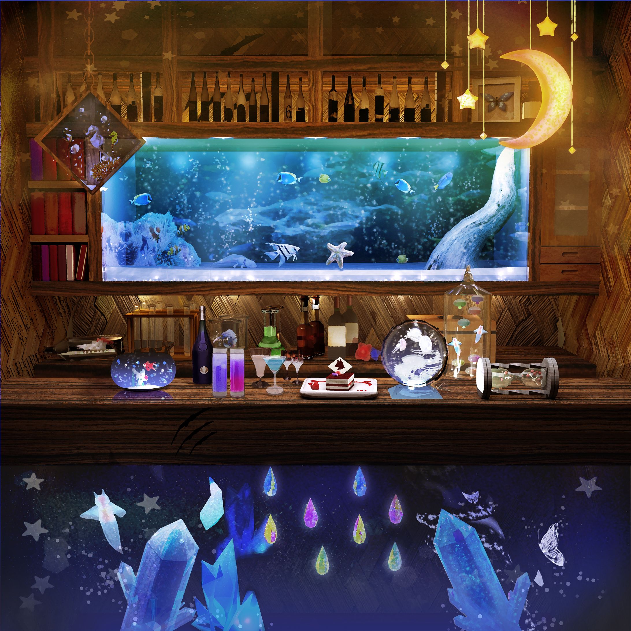 【背景デザイン】オリジナル背景の制作-1