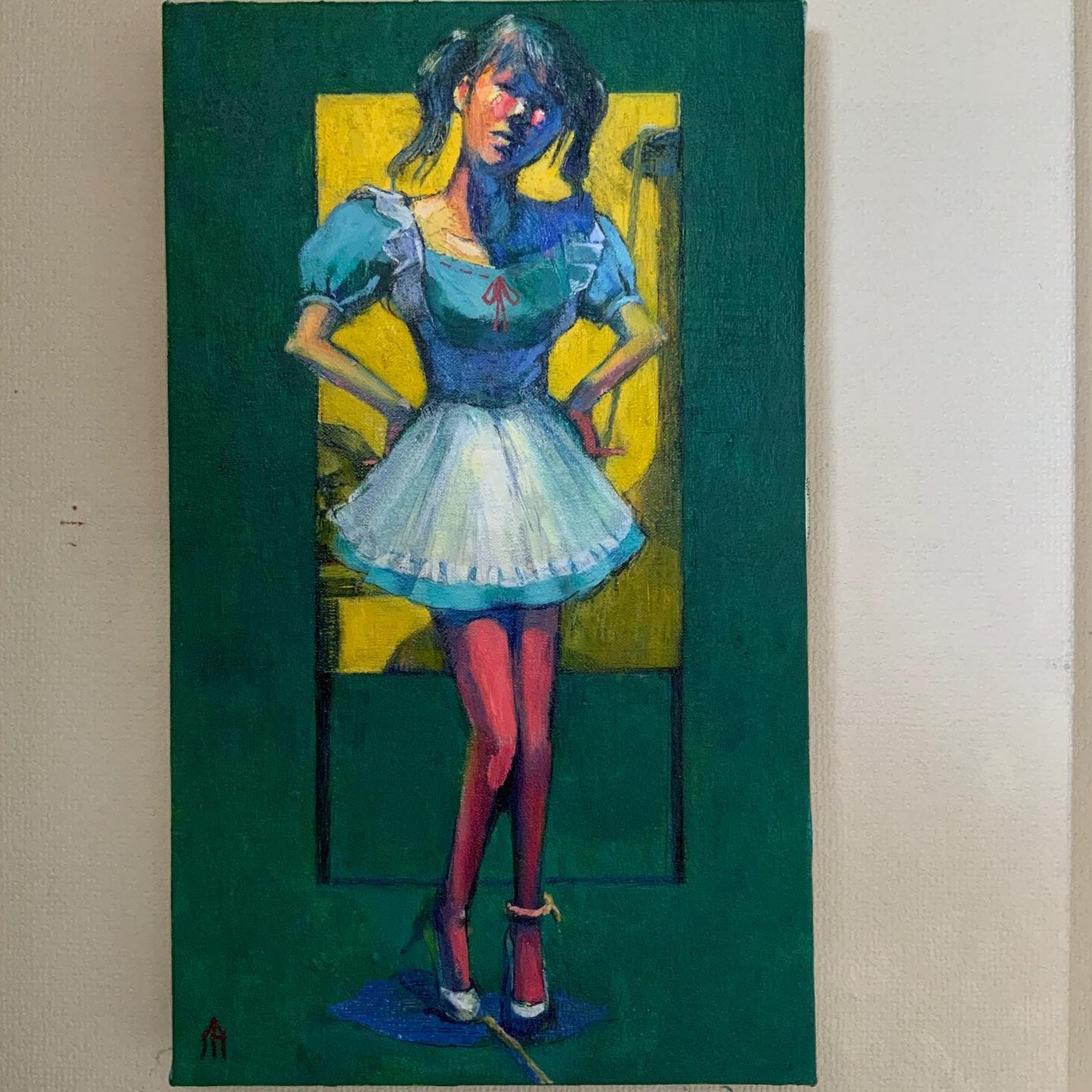 “Salome” 
Oil on Canvas 

#miranart #salome #oilpainting  #art #contemporaryart  #color #loveart #loveartwork #woman #artist #artistsoninstagram-1