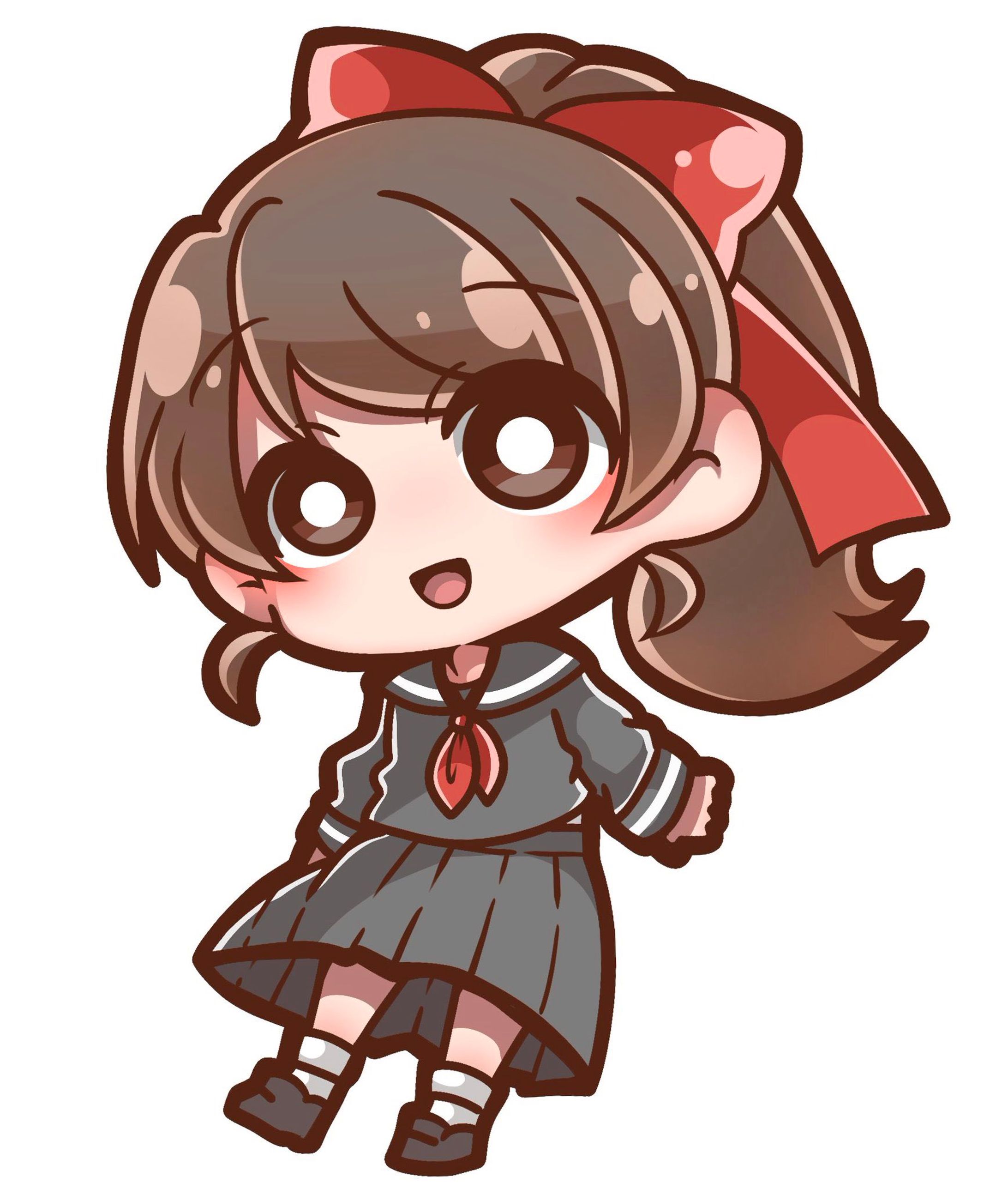 【創作】グッズ用SDキャラクター-1