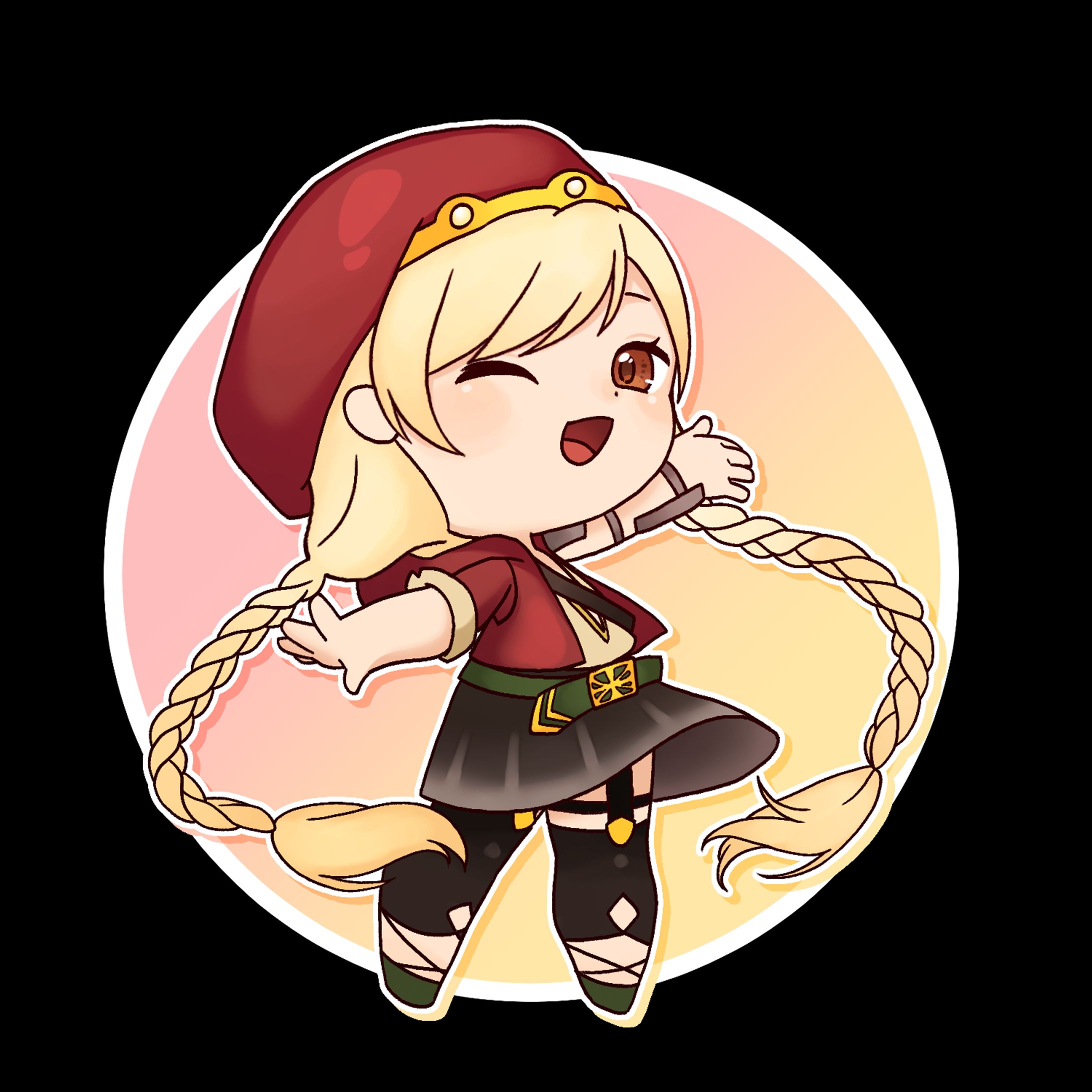 【SDイラスト】もにゃるか様依頼品-1