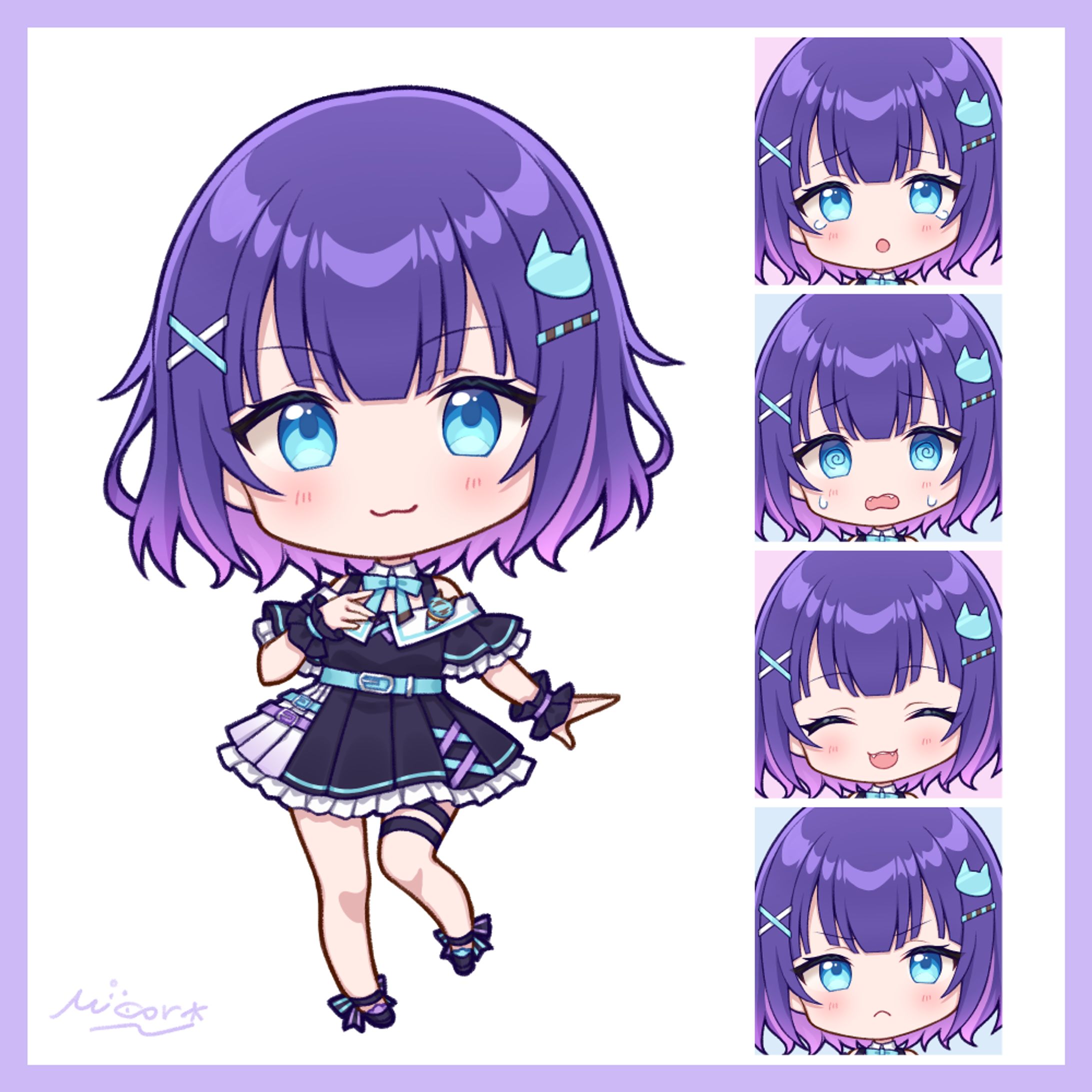 マシュもん☆様 活動用ミニキャライラスト-1