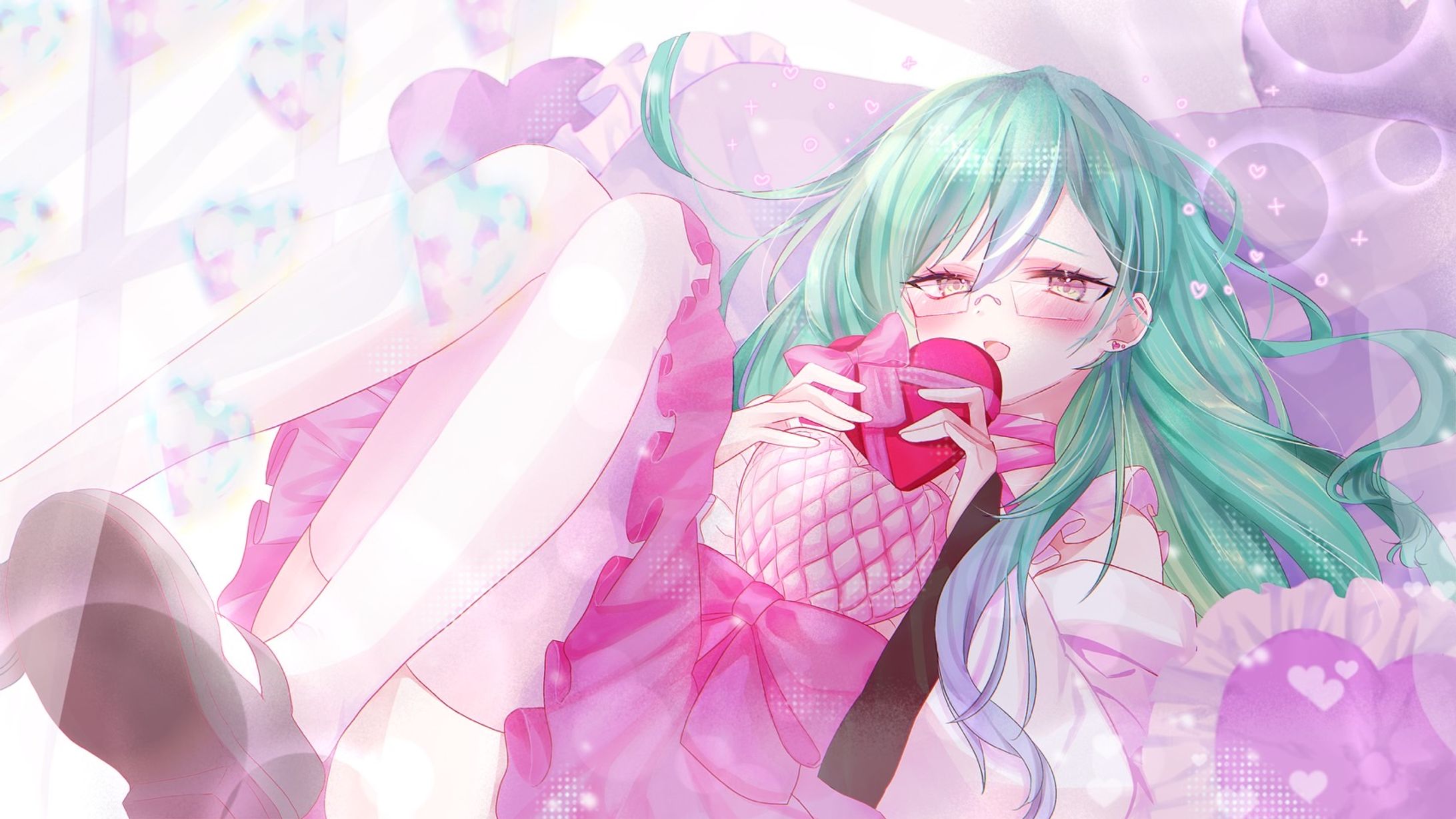 ルゥ・シトリア様　バレンタインイラスト-1