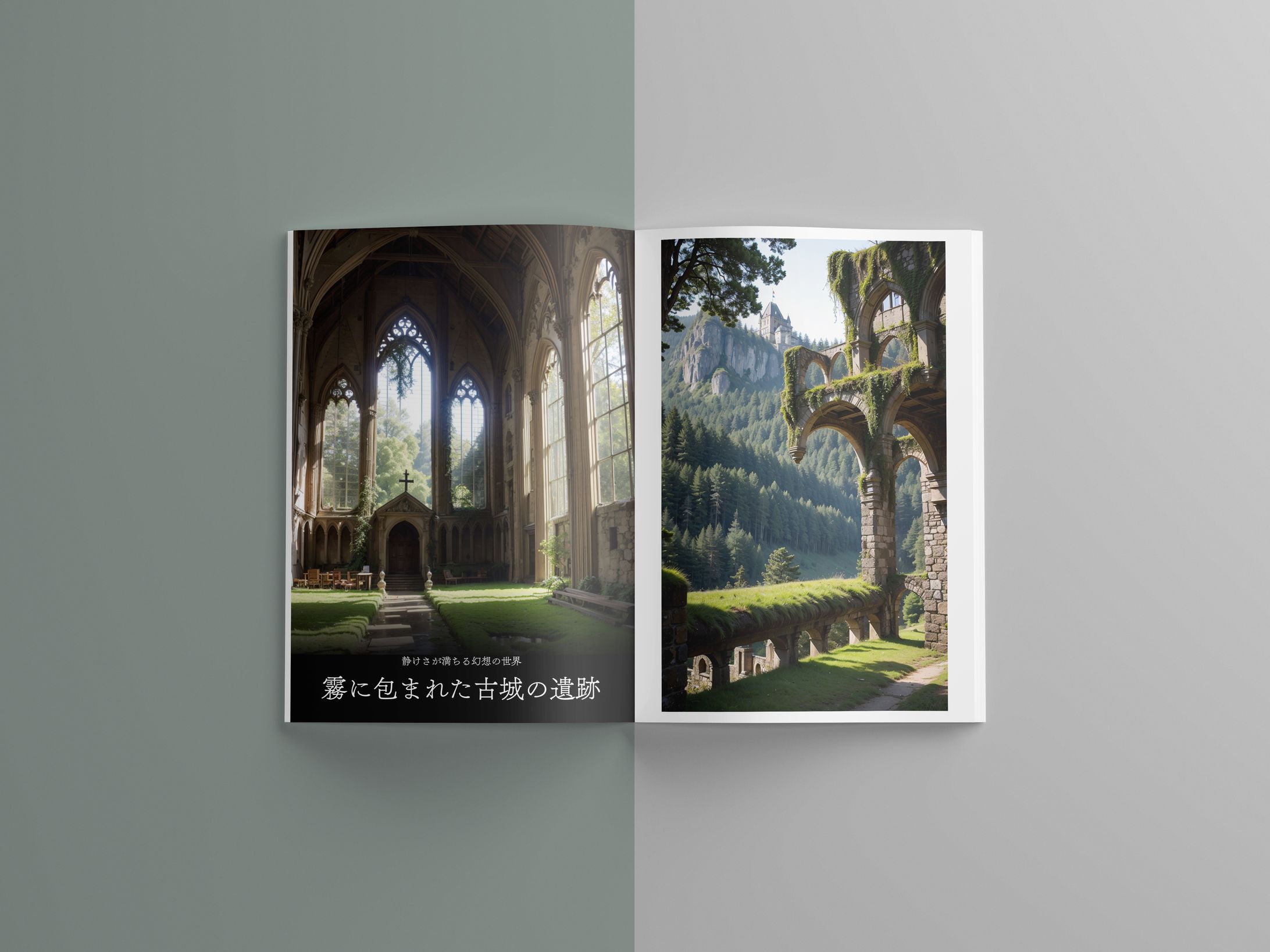 AI生成画像　風景画集（リアル）-1
