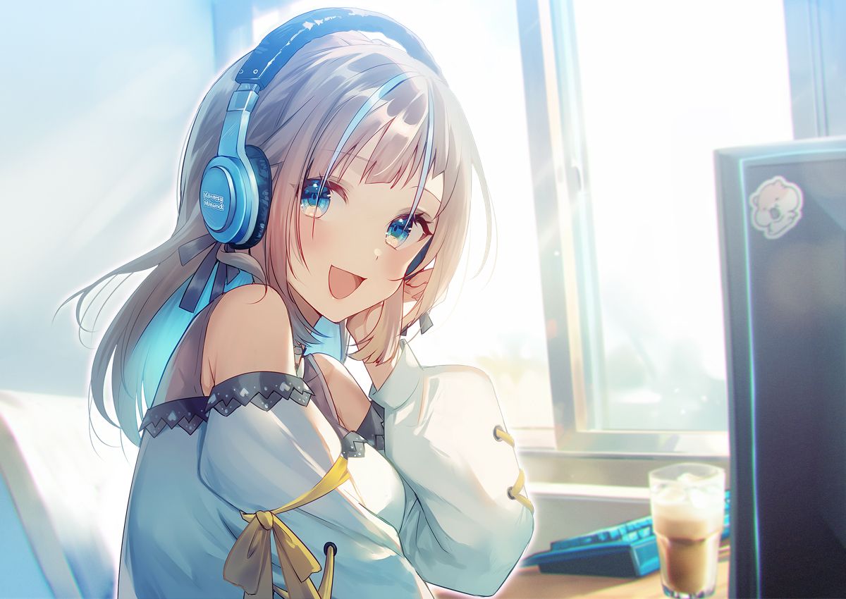 skeb〗Vtuber 小夏みなも様〖一枚絵〗
