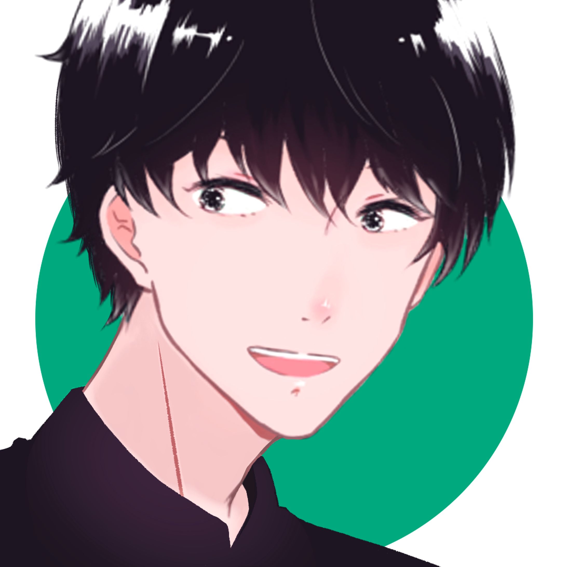 黒髪男子-1