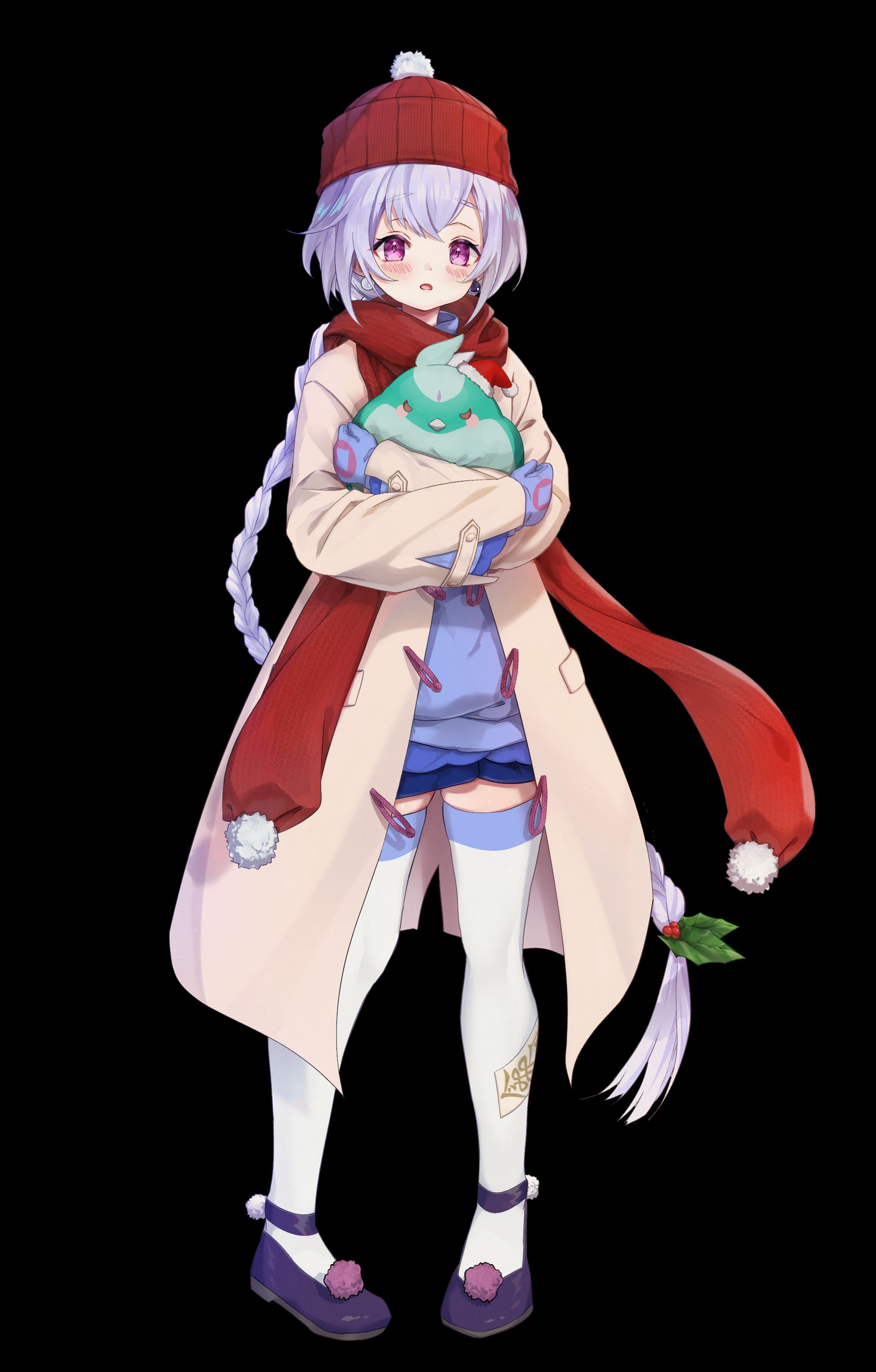 原神ファンアート（クリスマス企画寄稿立ち絵）-1