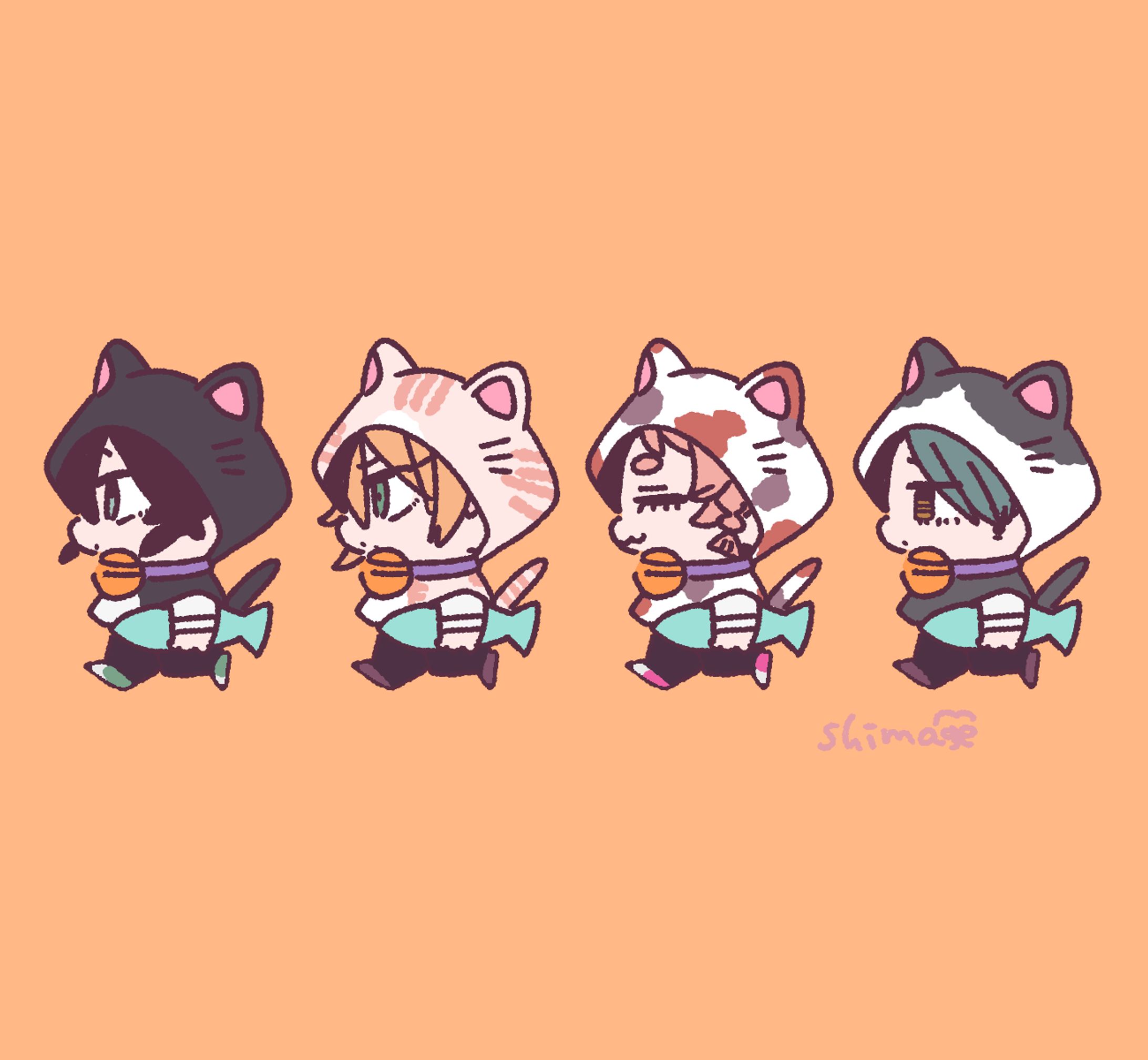 猫パーカー-1