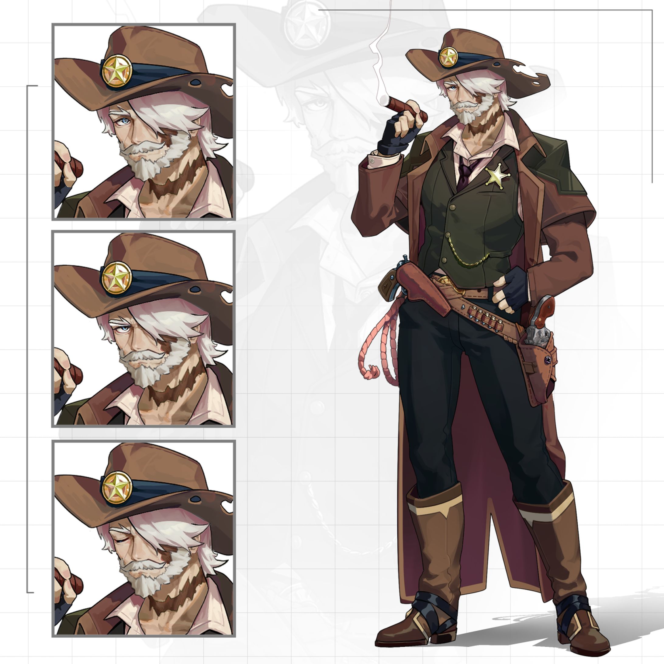 歴戦の保安官-1