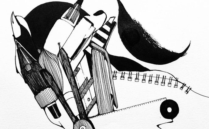大学 イラストレーション