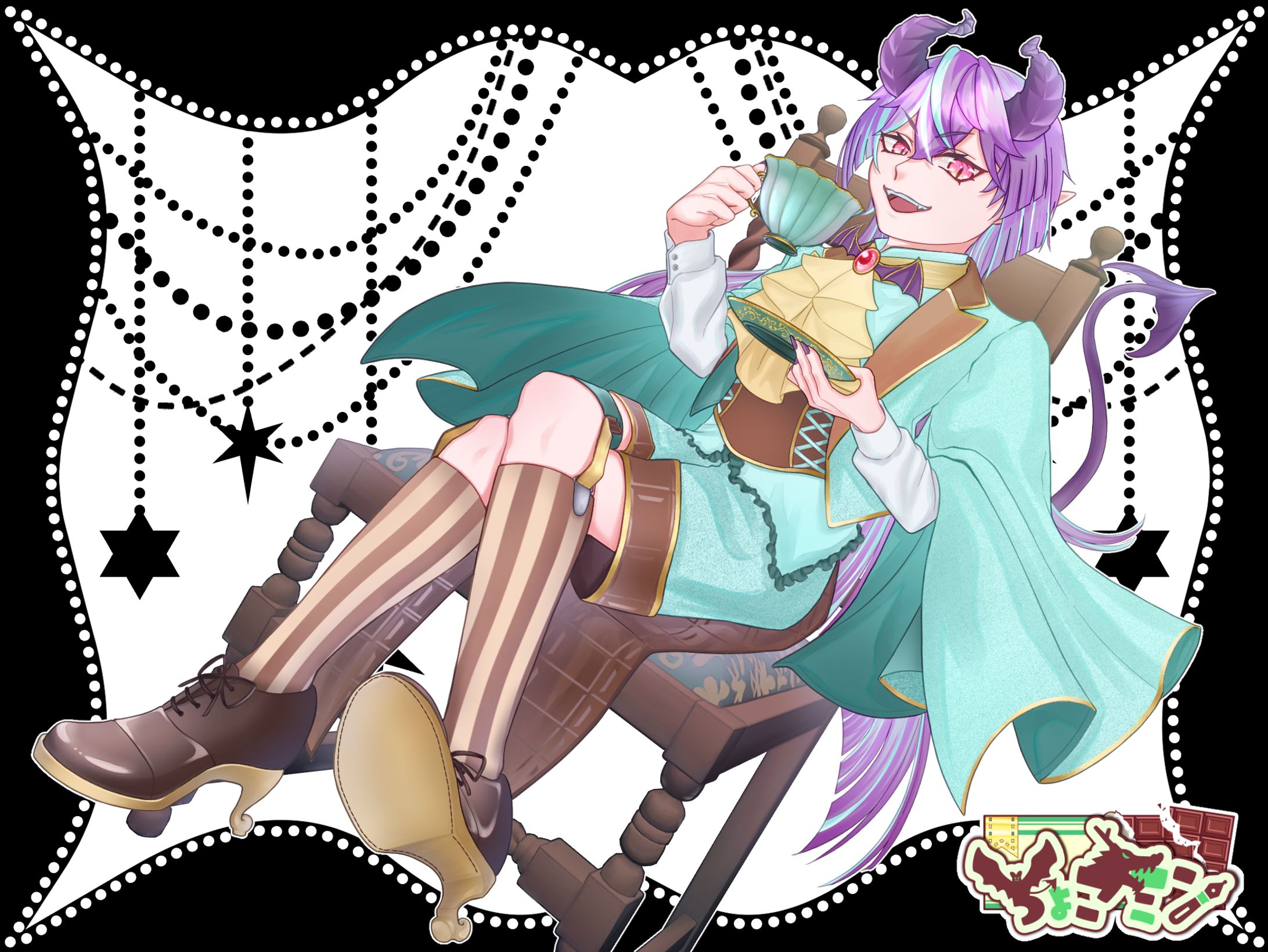 Vライバー活動記念イラスト-1