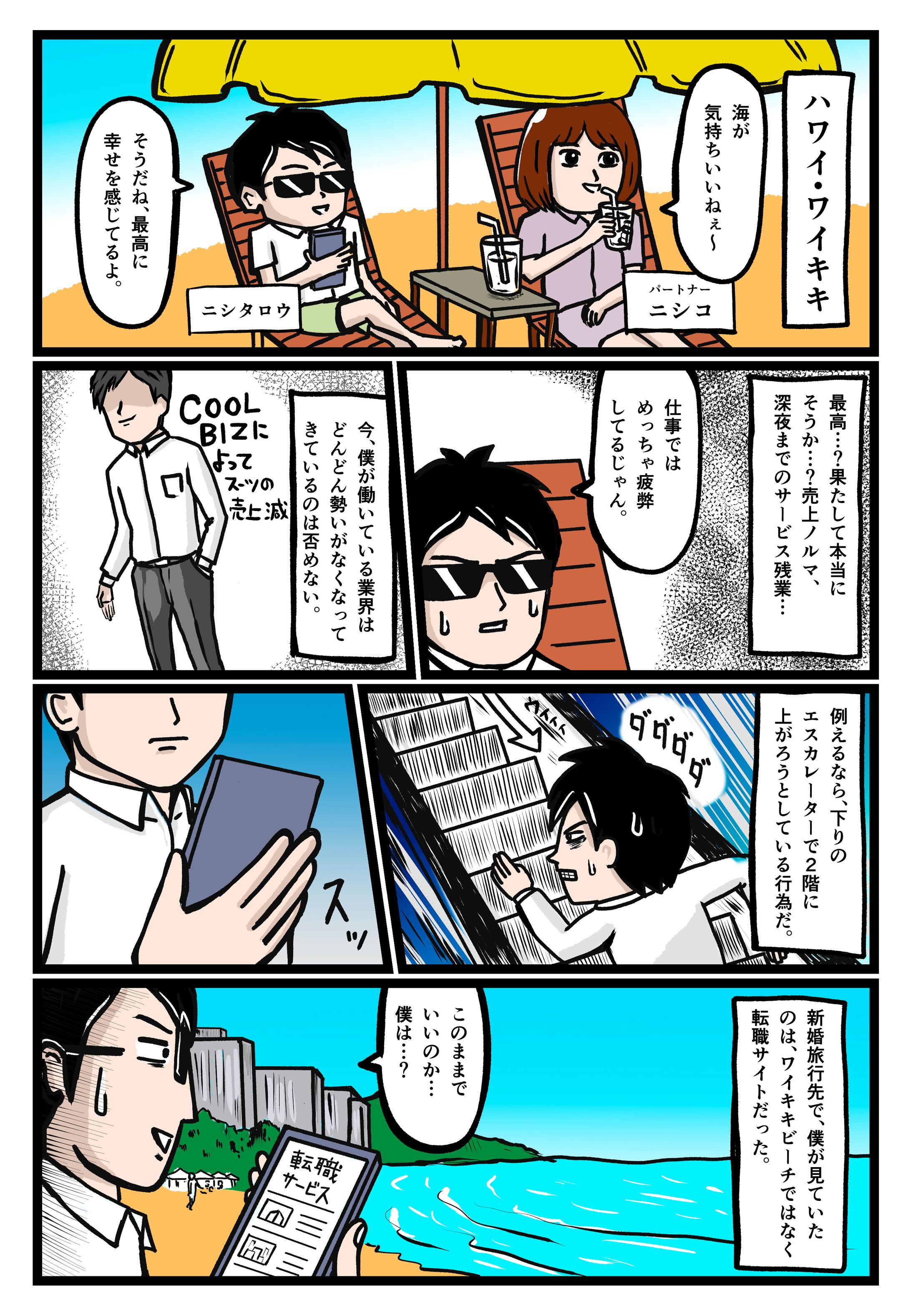 SNS発信者向けプロフィールマンガ-1