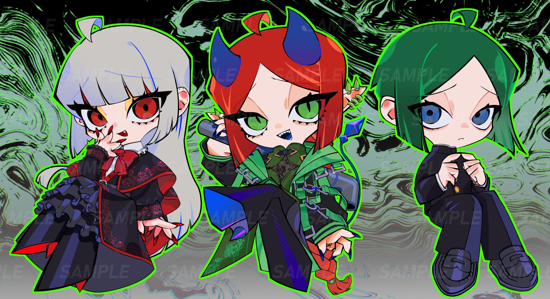 【お仕事】グッズイラスト-1