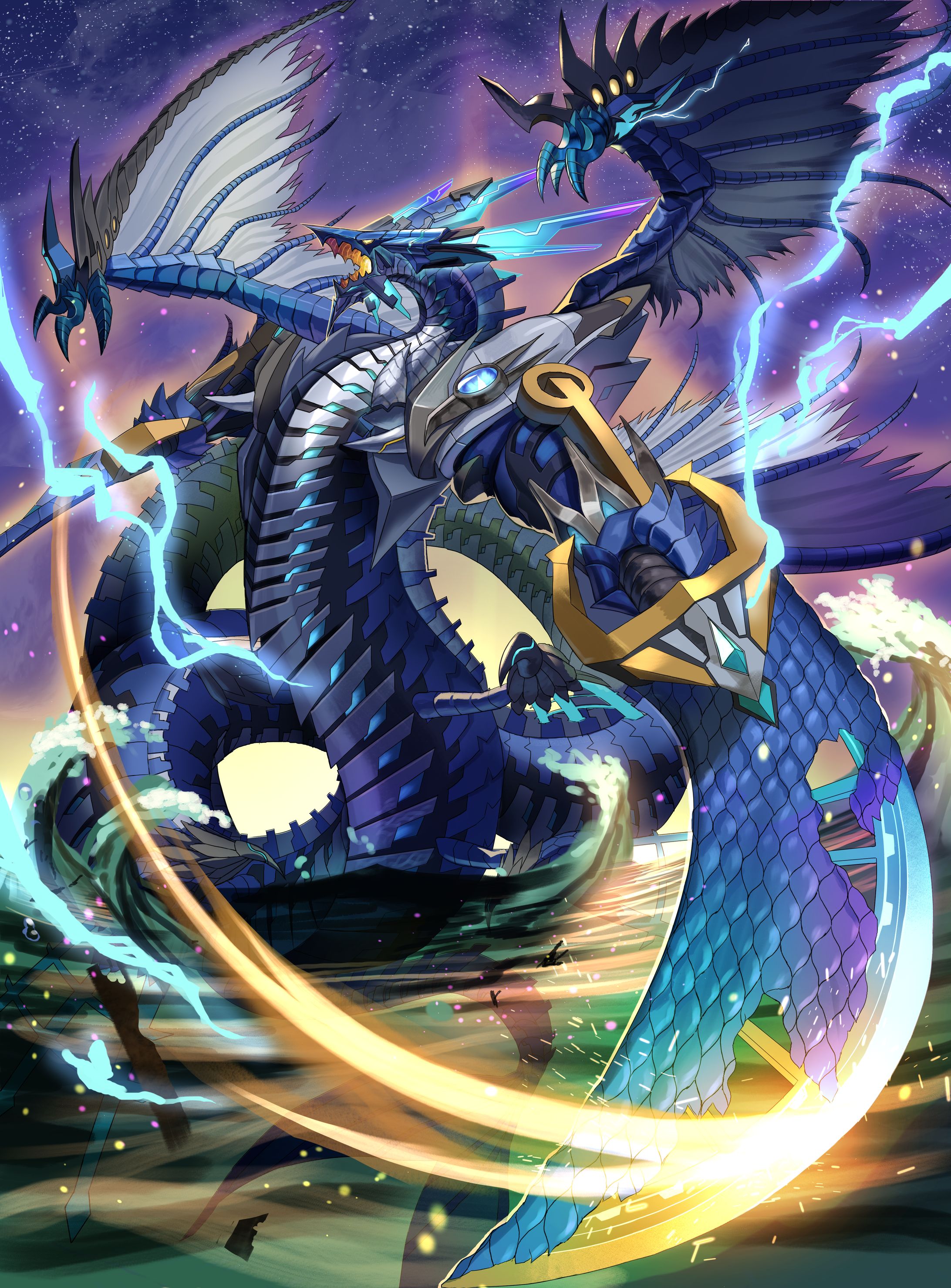 水ドラゴン　創作-1