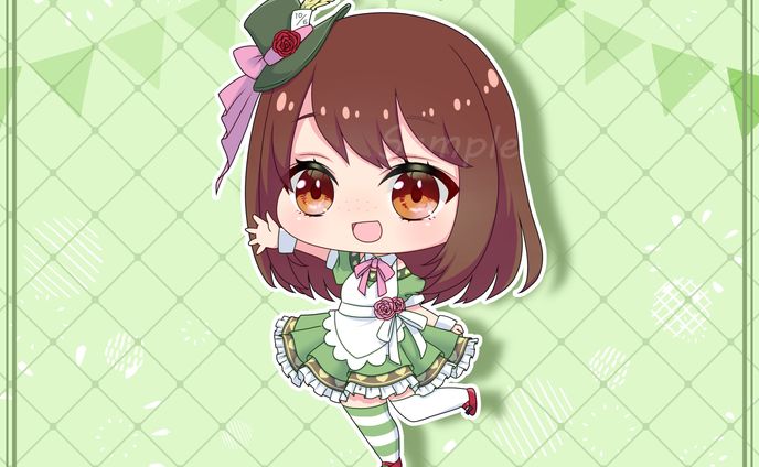 プレゼント用グッズイラスト