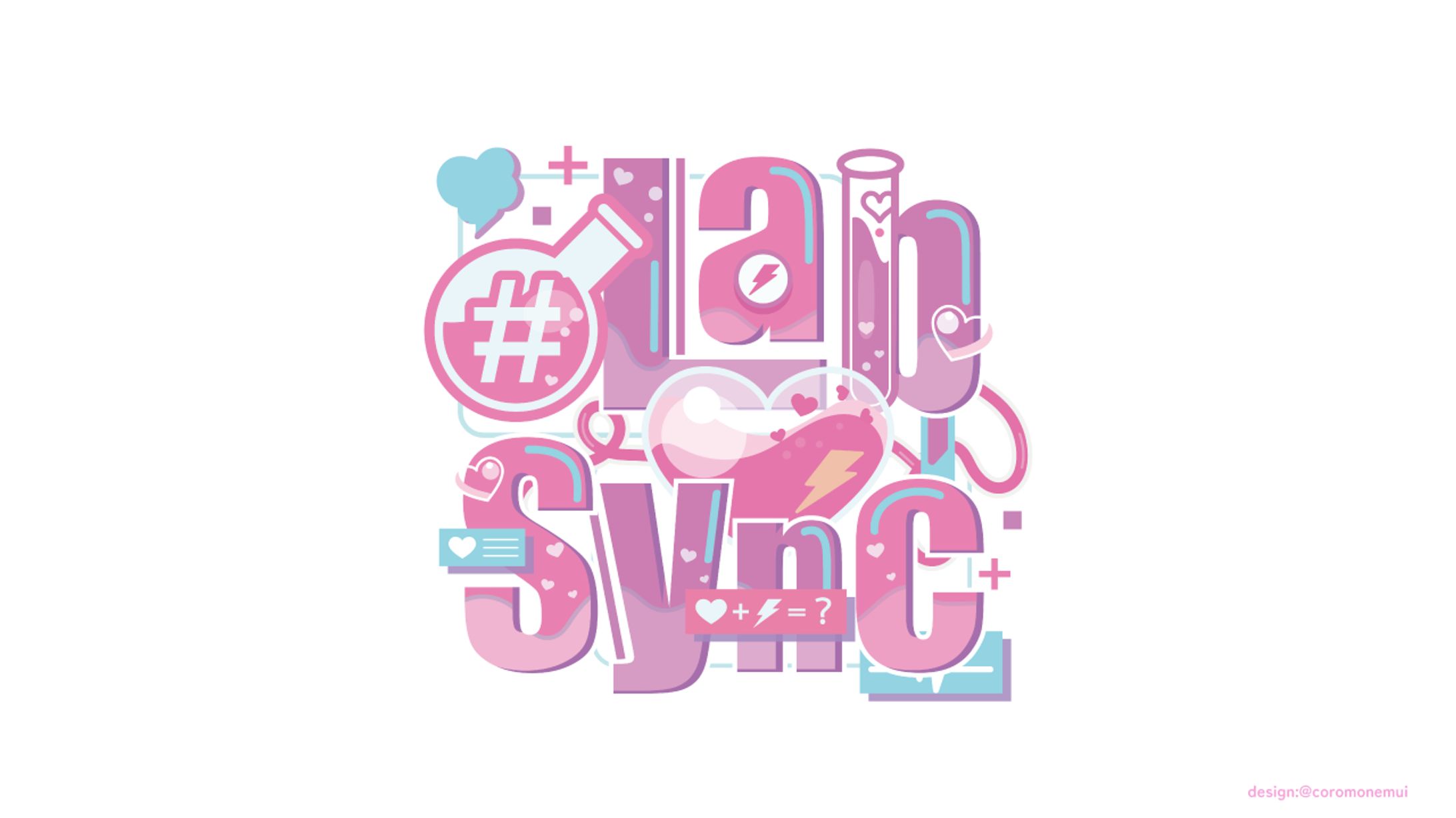 #LabSync (#らぶしっく×#Lubless)Youtubeロゴ-1