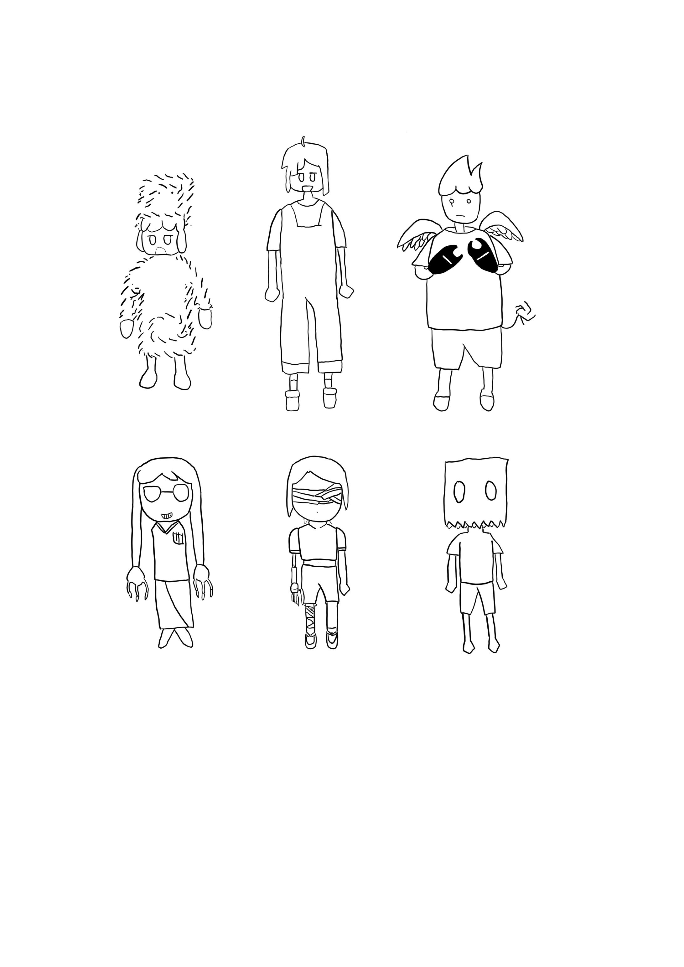 ミニキャラ詰め合わせ-1