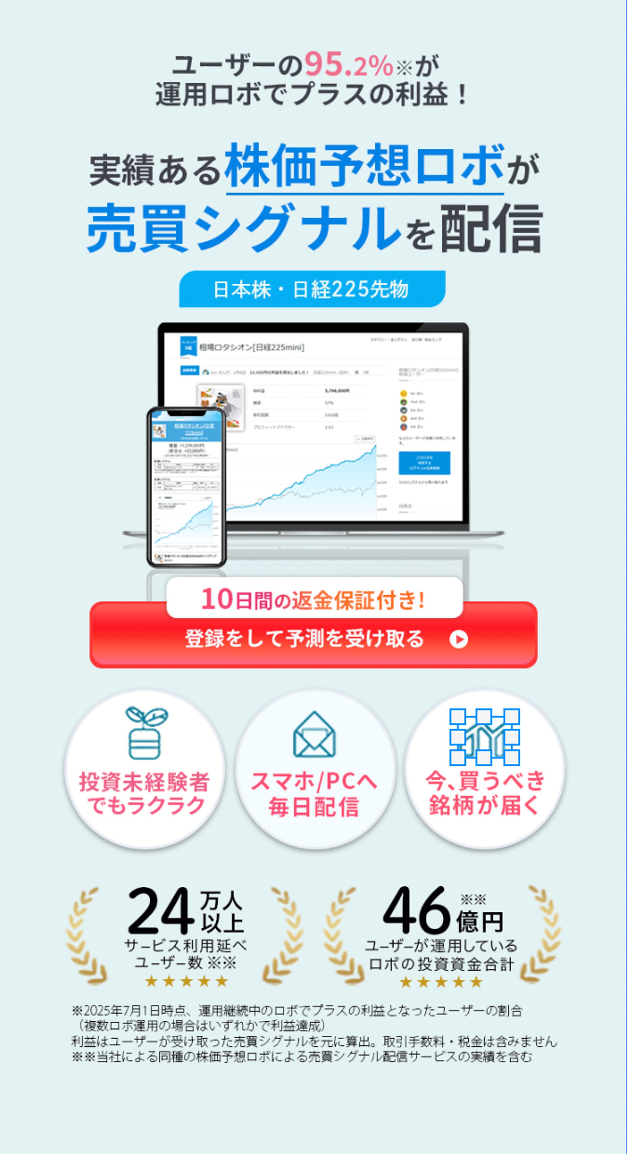 ［WEBサイト］株価予想／パターンB-1