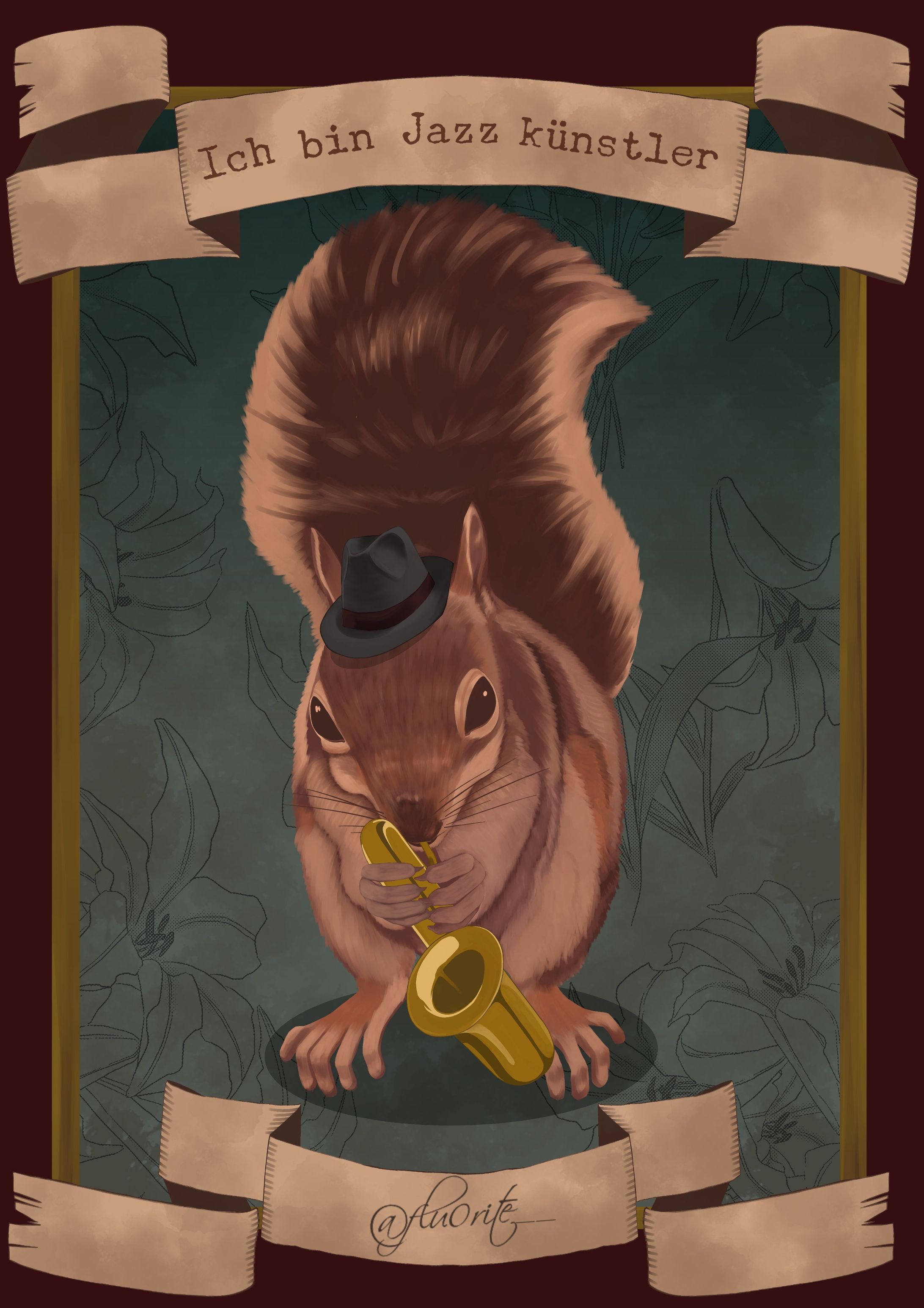 musician of squirrel-1