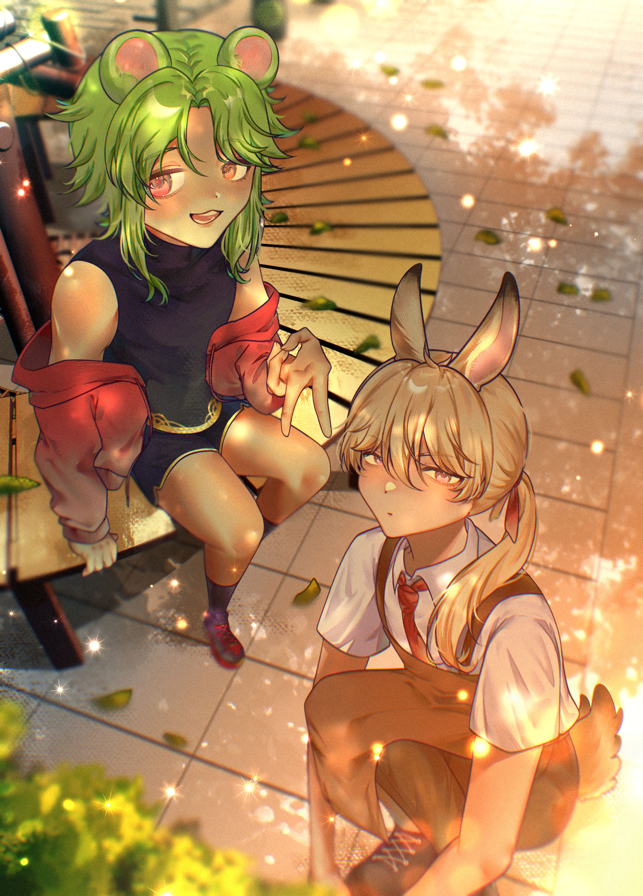 【illustration】Midoma & Usasa-1