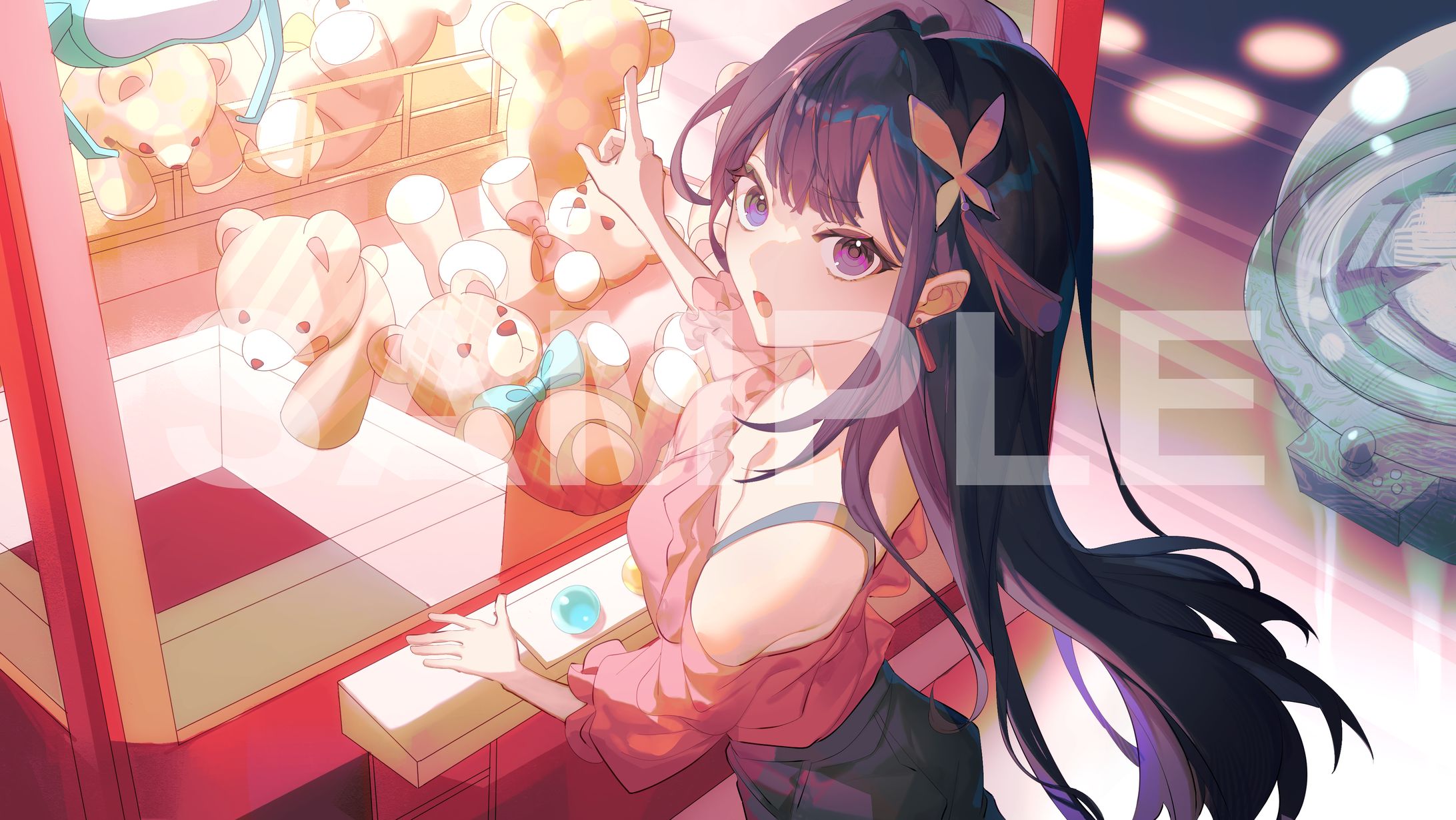 月蝶蘭様 ASMR動画用イラスト-1