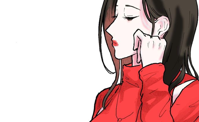 『 鬼でいるのも大変なのよ 』

#働く女性 #スーツ好き #パンプス #ニット
#大人カジュアル #春コーデ
#豆クッション