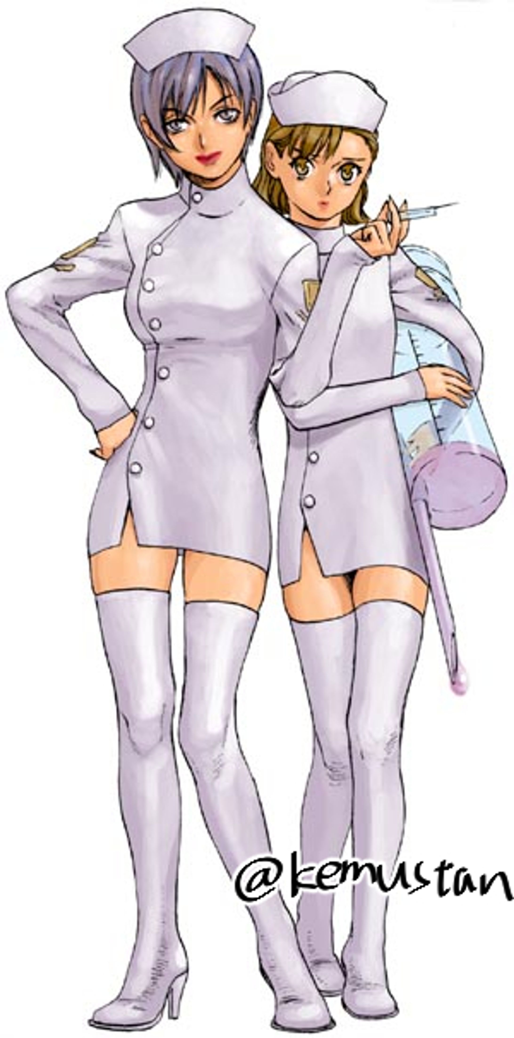 ナースの原さんと森さん-1