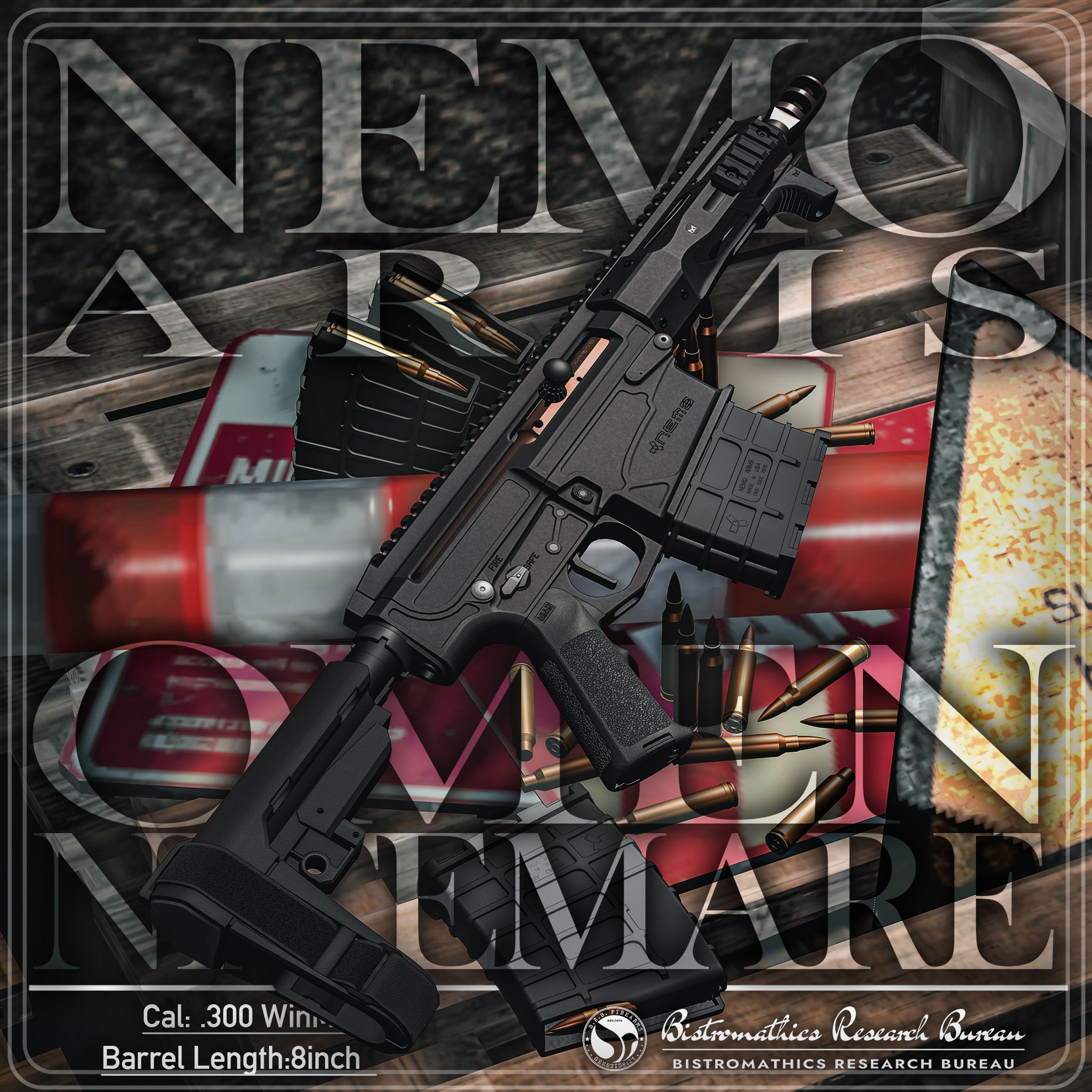銃器モデル OMEN NITEMARE-1