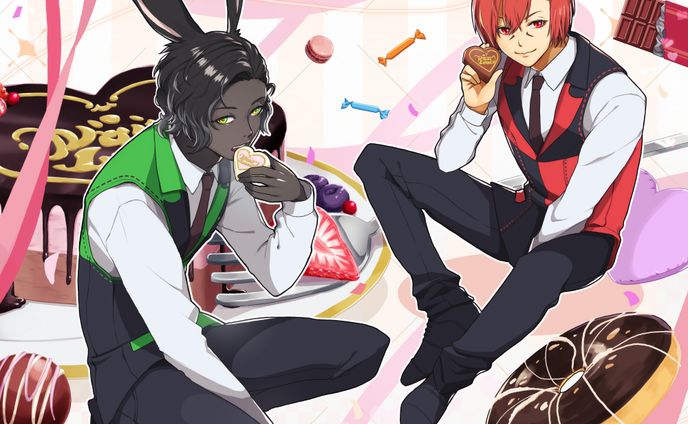 FFF14　ファンアート　バレンタイン