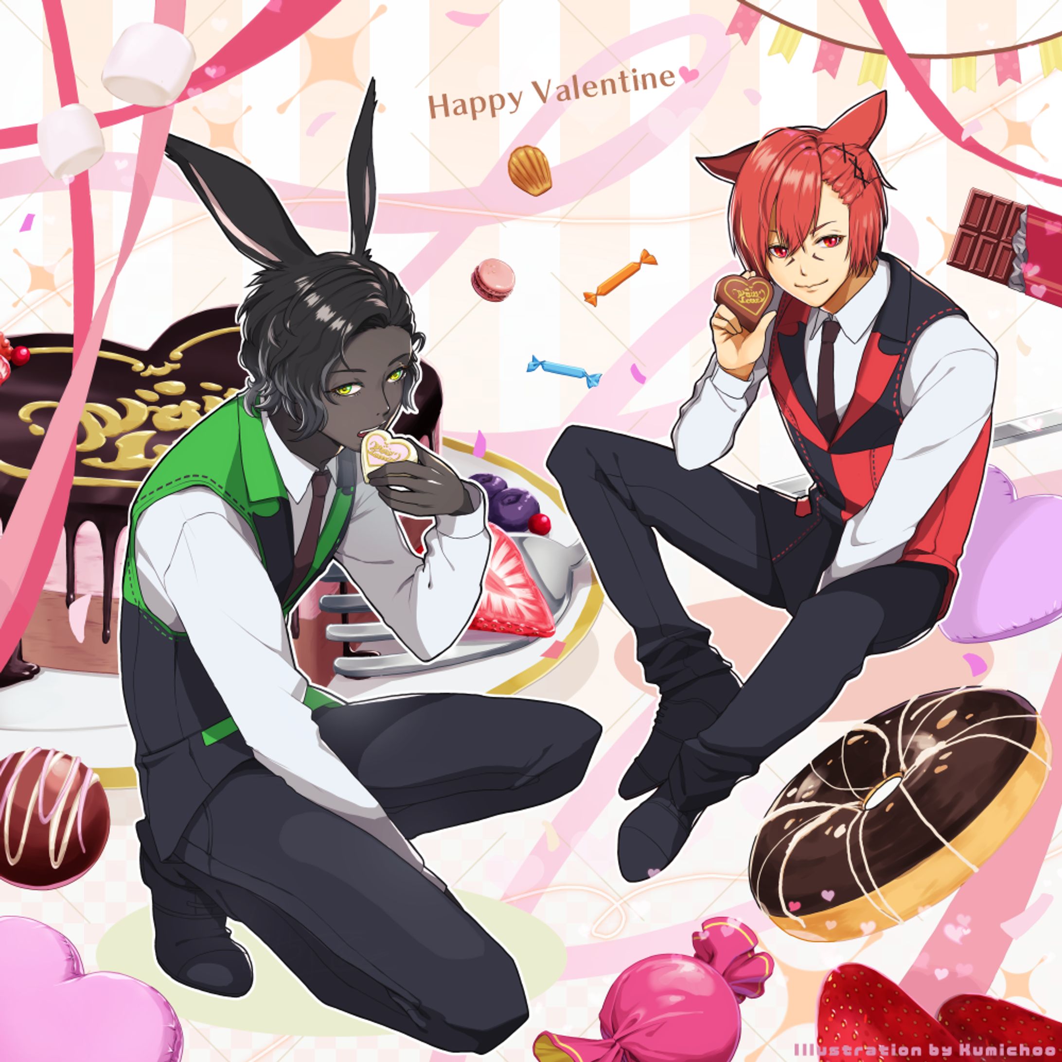 FFF14　ファンアート　バレンタイン-1