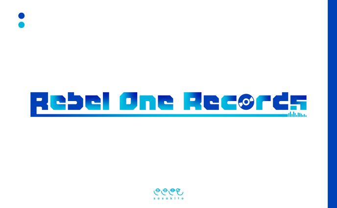 【ロゴタイプ】Rebel One Records