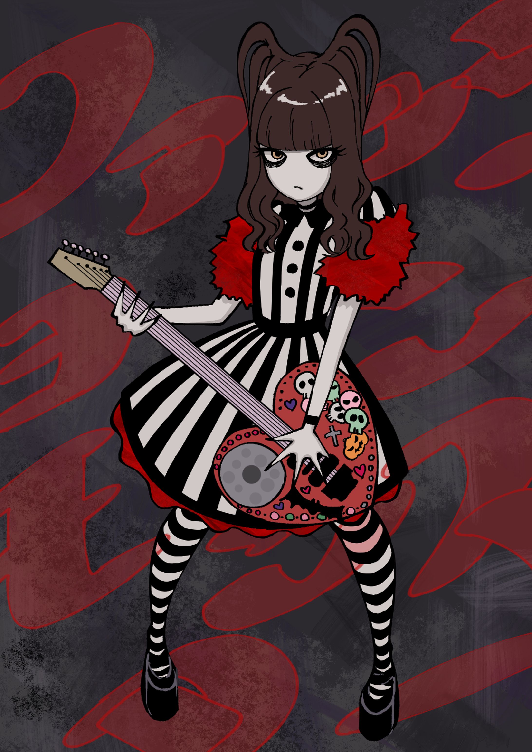 ファッションモンスター　イラスト-1