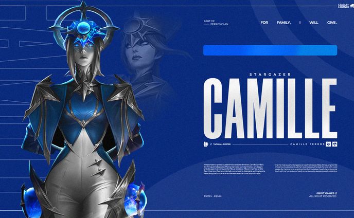 [Social Media Post] Camille League of Legends.