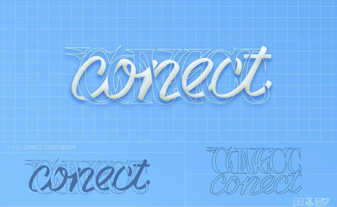 =conect | ロゴデザイン