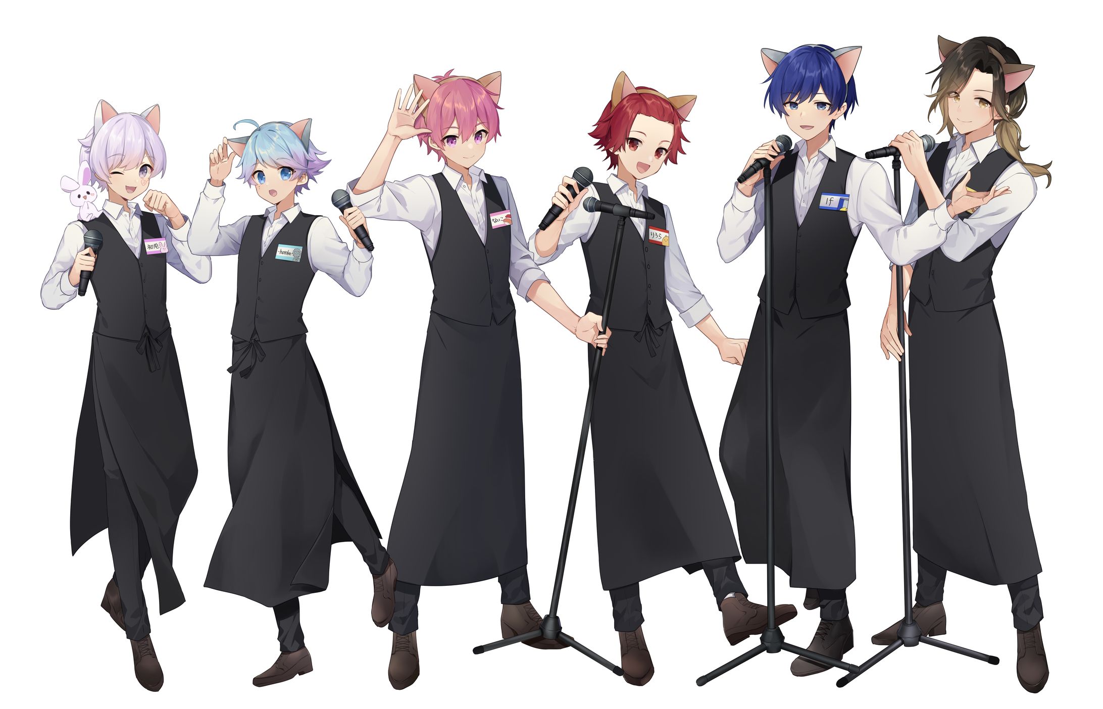 いれいす様　まねきねこコラボイラスト制作-1