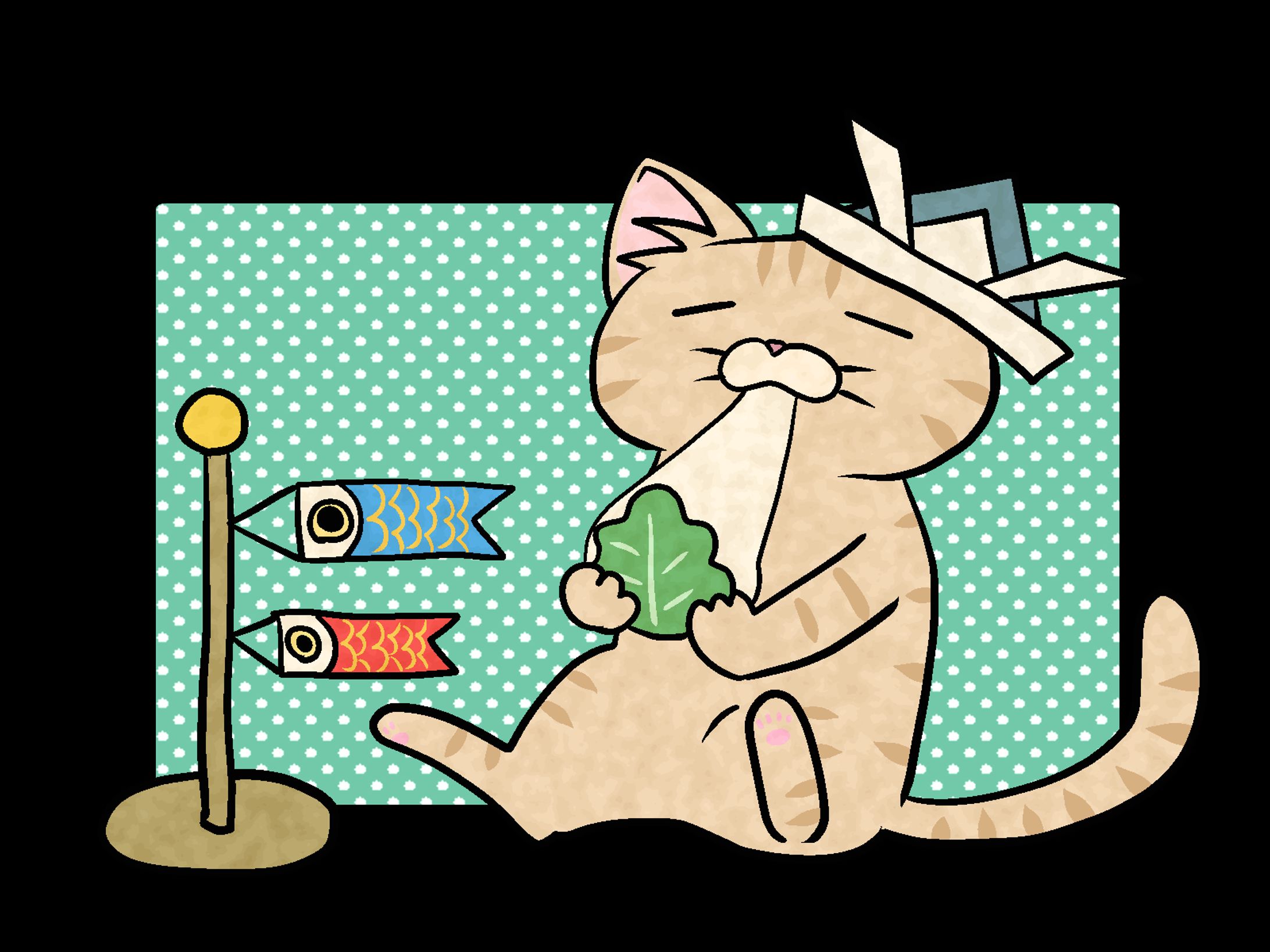 ５月のゆるいねこ-1