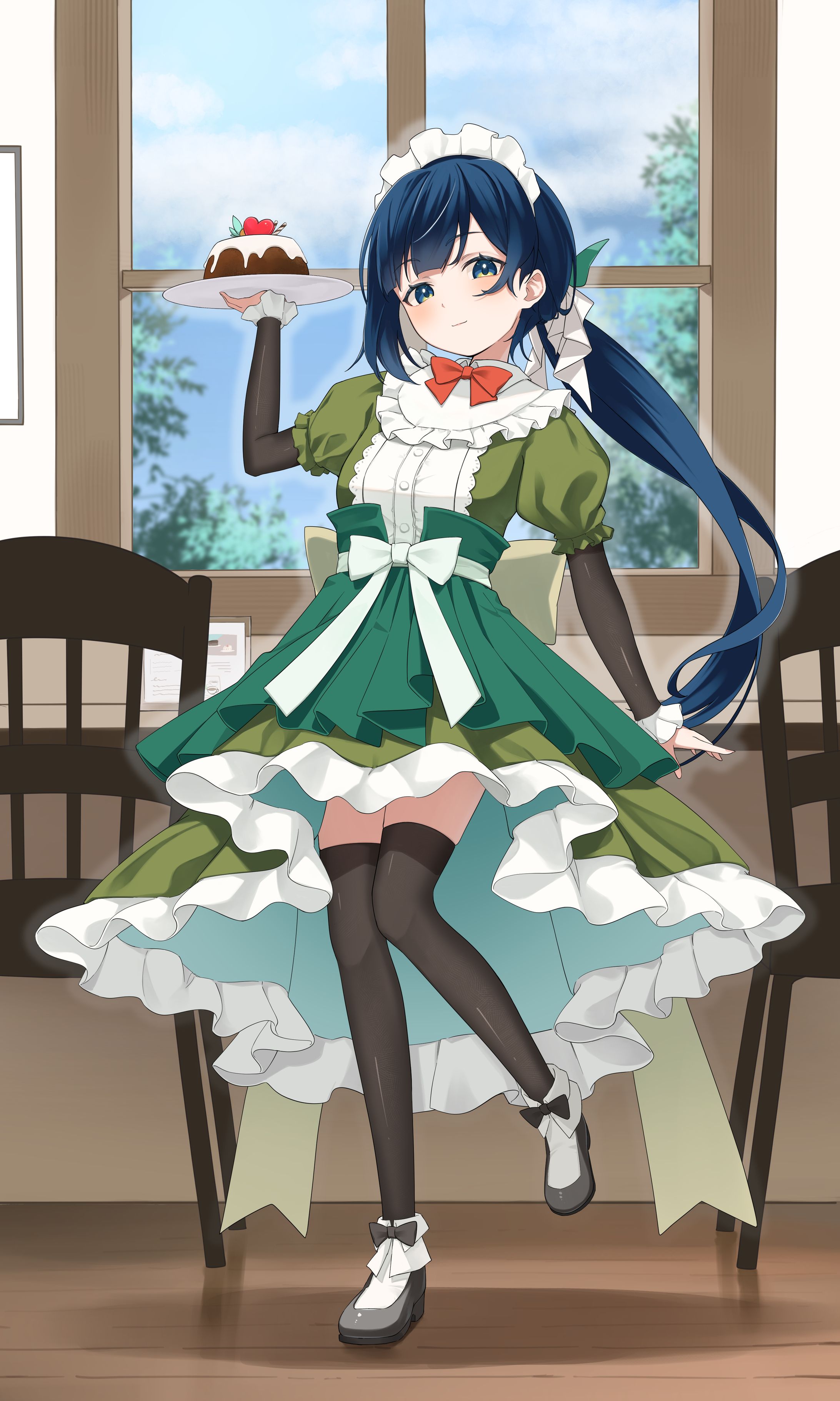【commission】詩木織葵葉様バレンタインイラスト-1