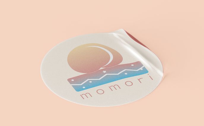 モノクロロゴデザイン、vomix