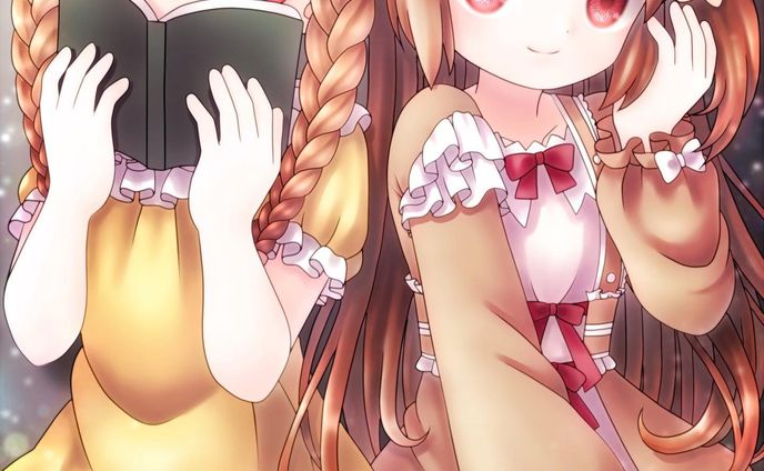 デジタルイラスト、少女