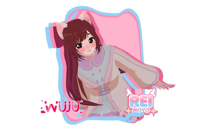 Vtuber 3D Vroid Model