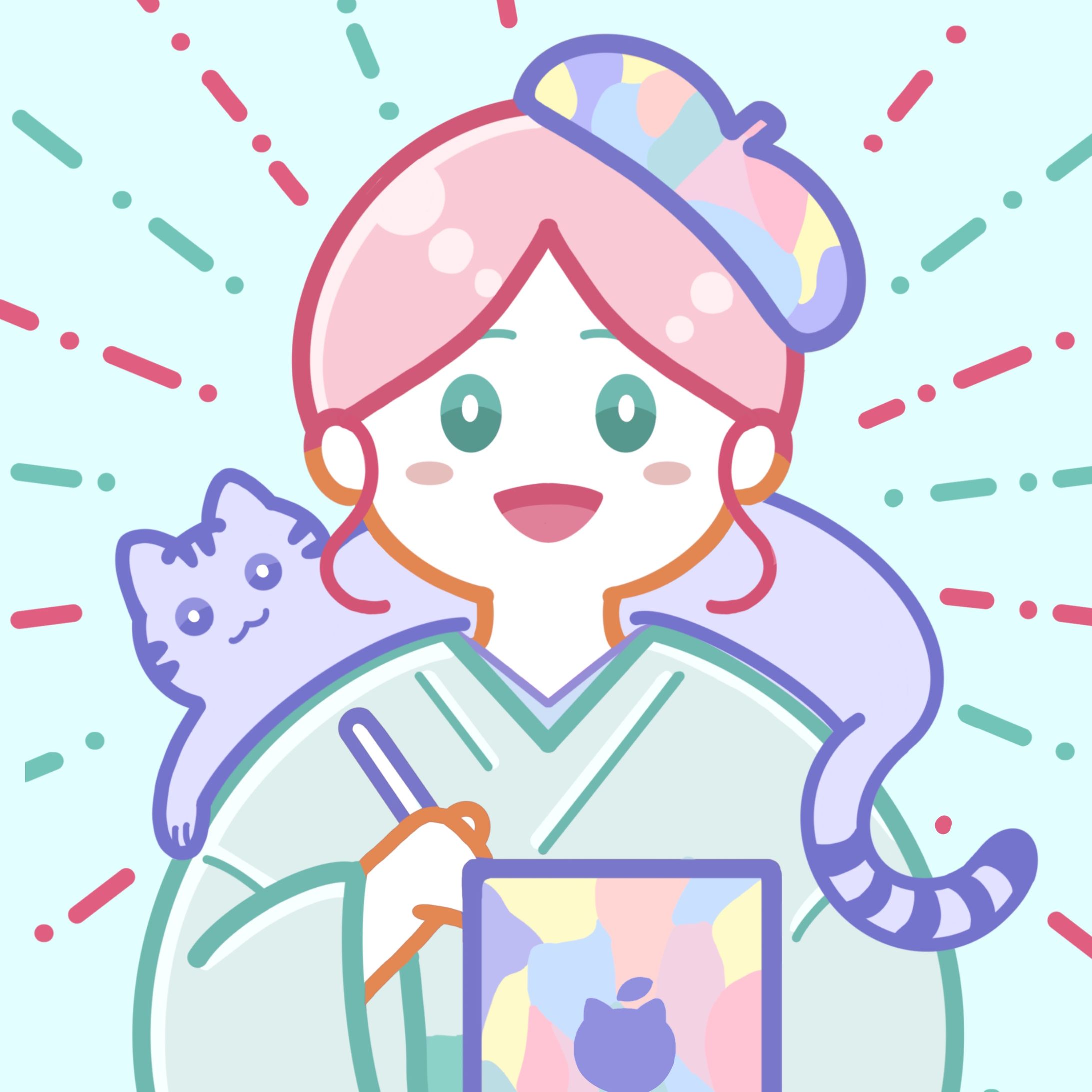 好きの詰め合わせ似顔絵アイコン-1